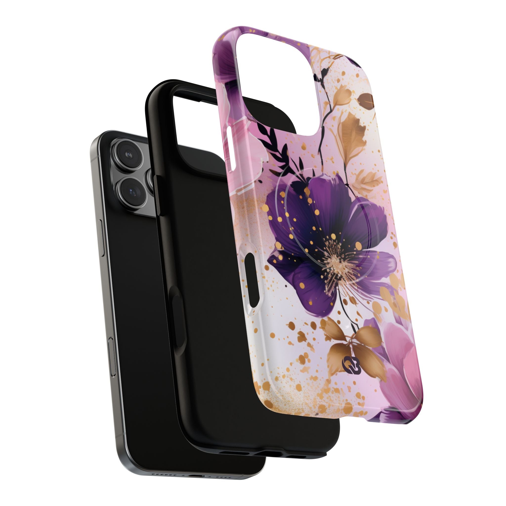 Gilded Violet Bloom · Tough+ Phone Case for iPhone · Magsafe