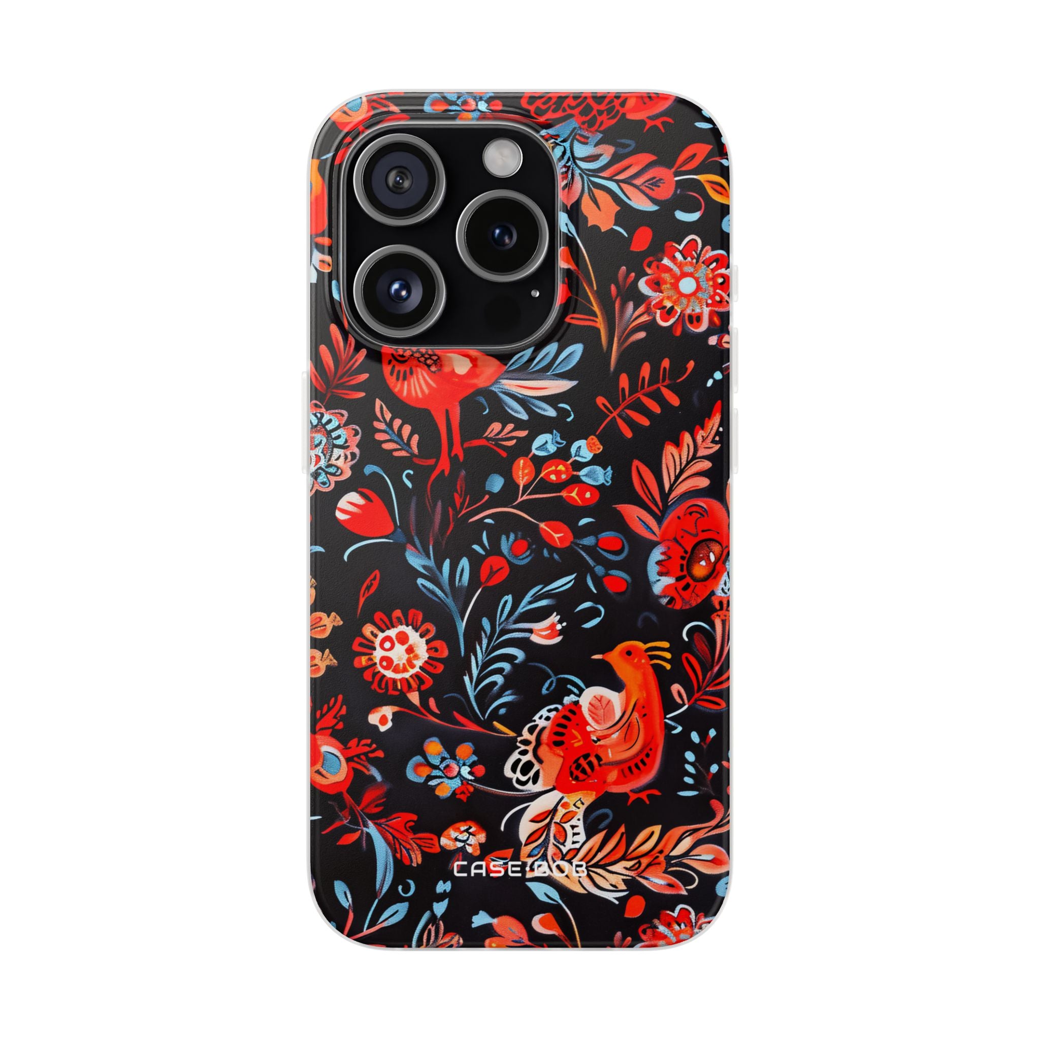 Lebendige Vogelwelt iPhone 15 Pro Case - Soft