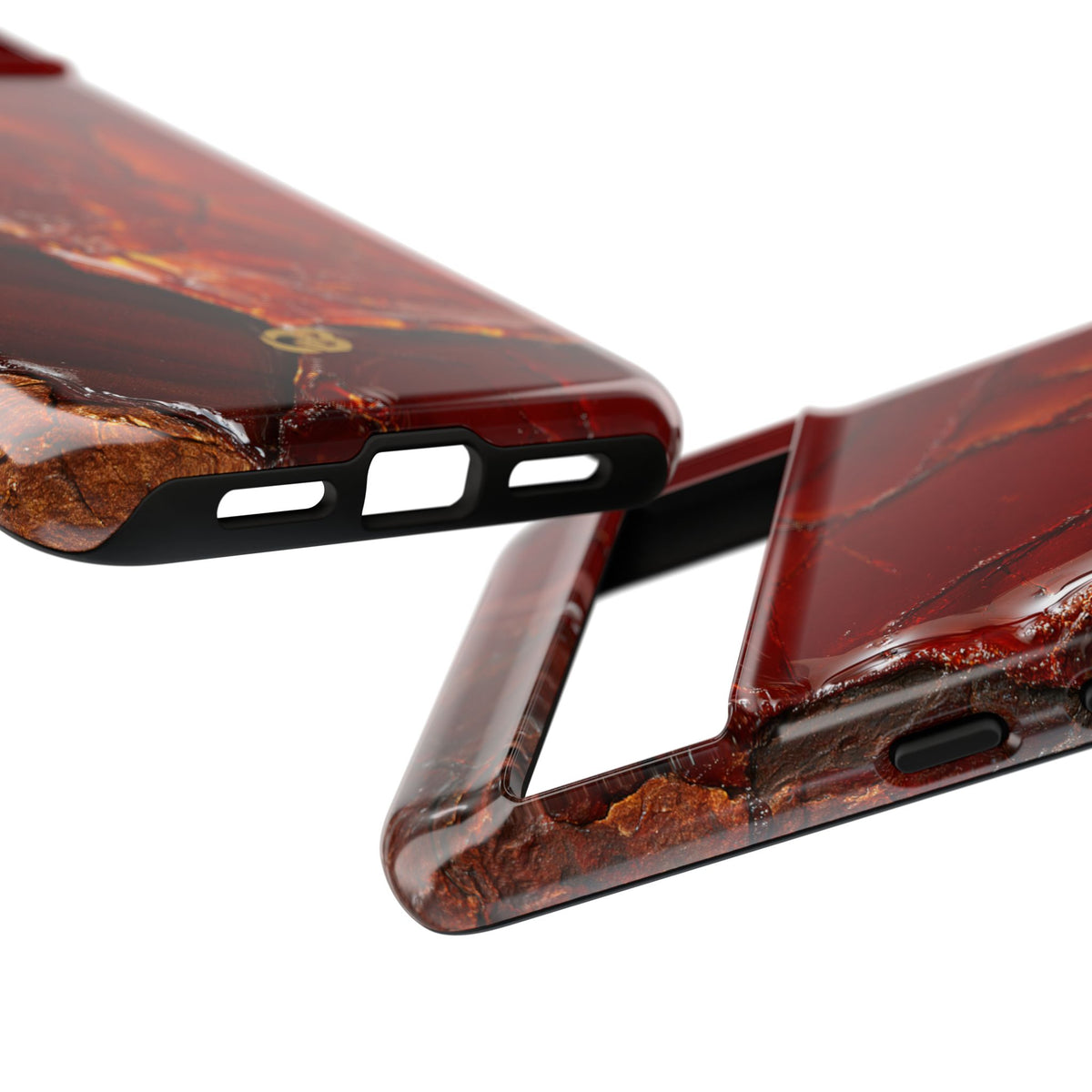 Amber Embrace · Tough Phone Case for Pixel · Brown