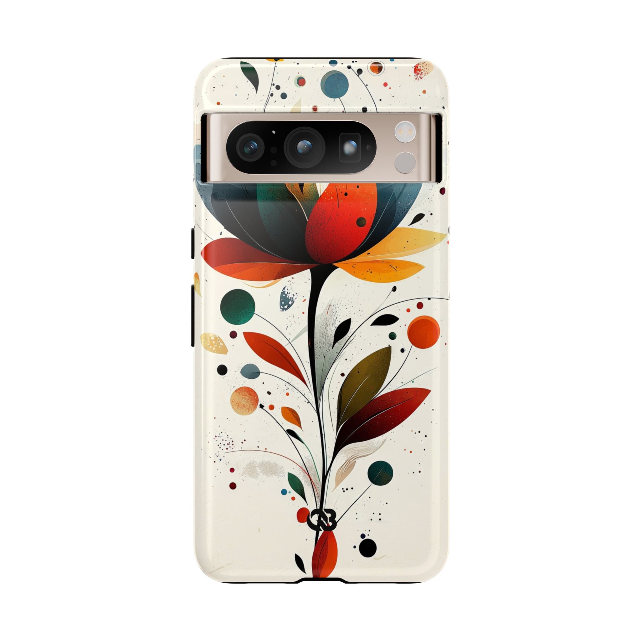 Burnt Petal Abstract · Tough Custodia per Google Pixel