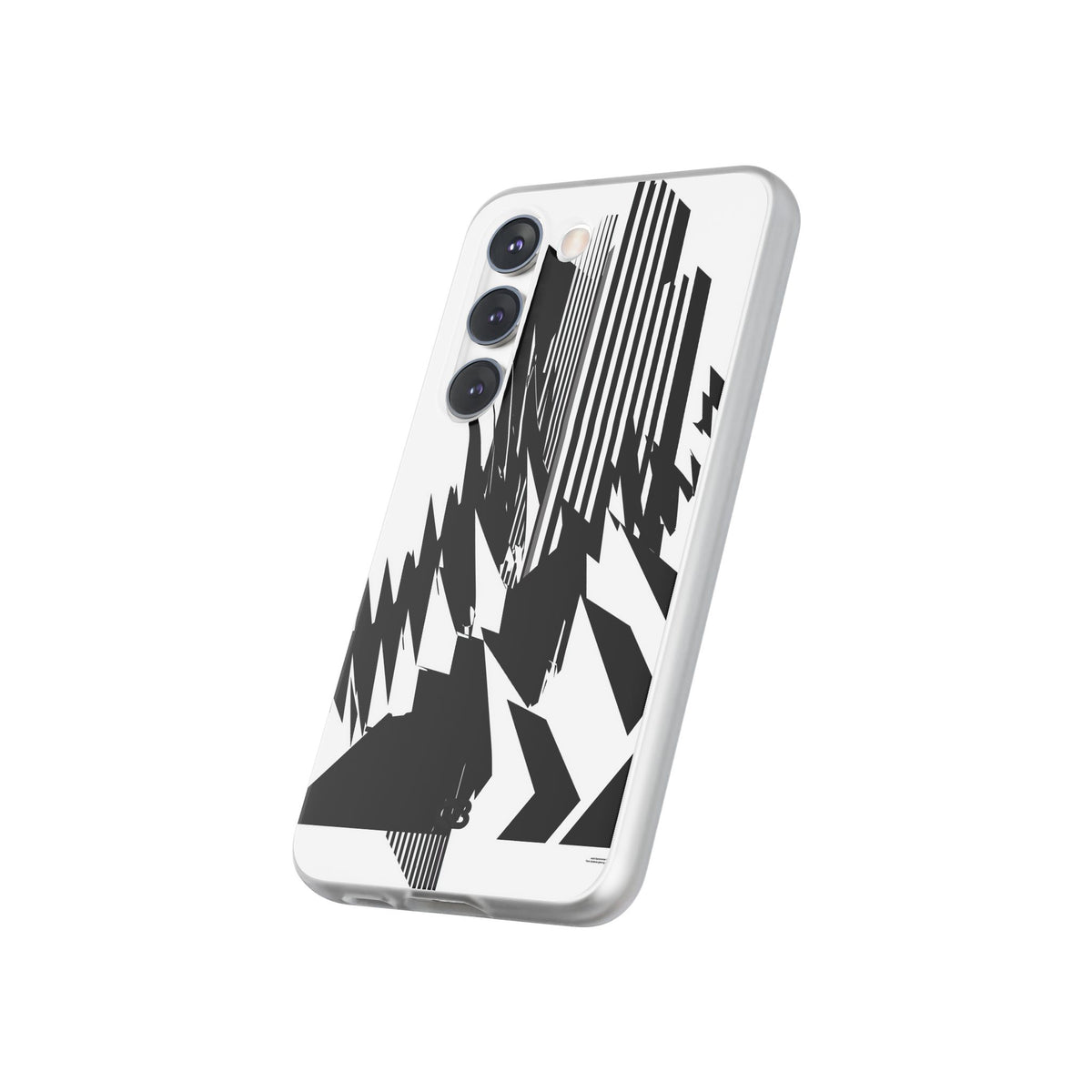 White Lite Phone Case for Samsung - Shattered Vector Spire