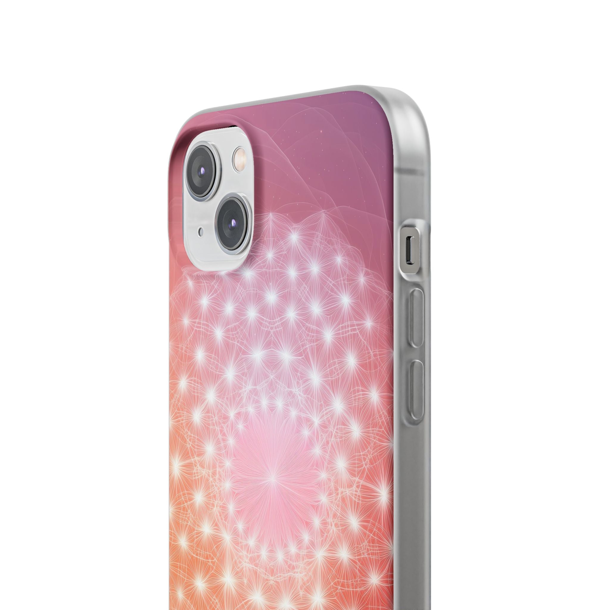 Radiant Stardust Mandala · Soft Phone Case for iPhone