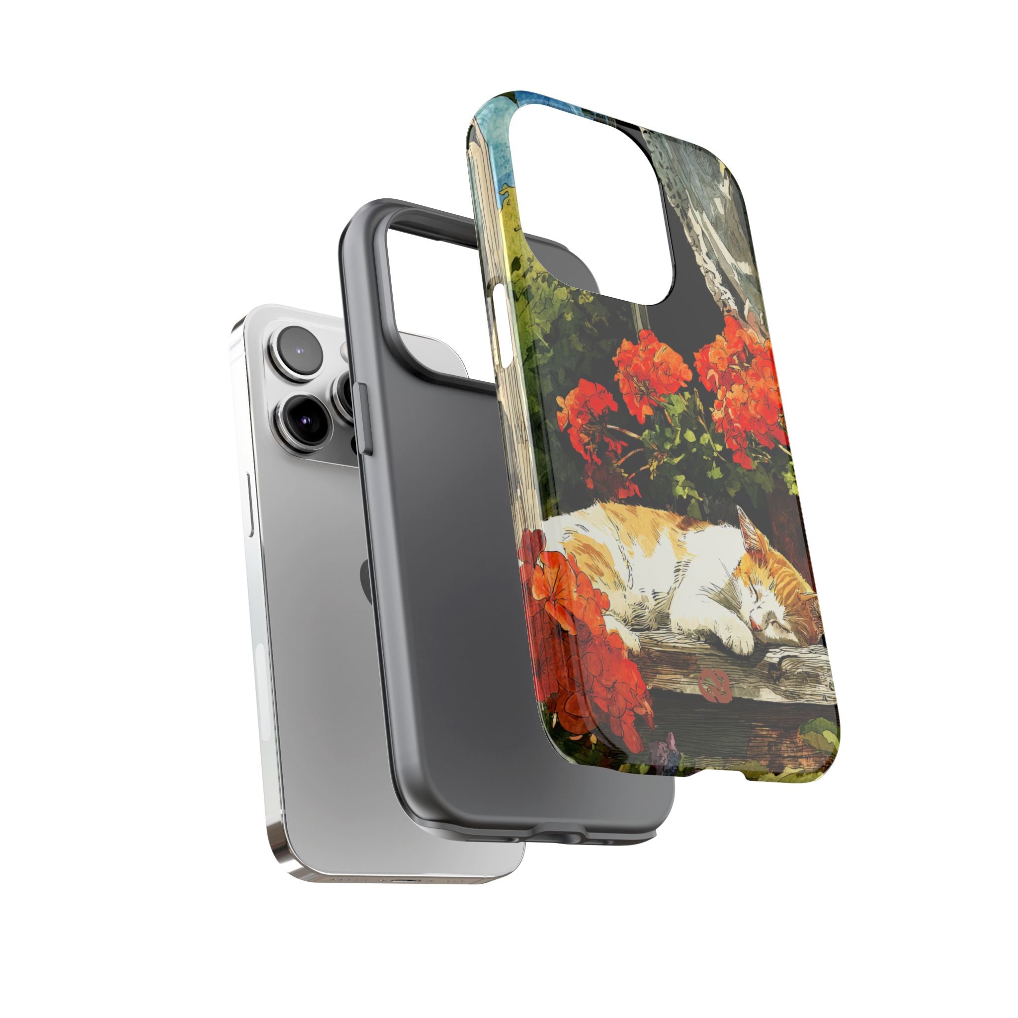Sleeping Ginger Bloom · Tough Phone Case for iPhone