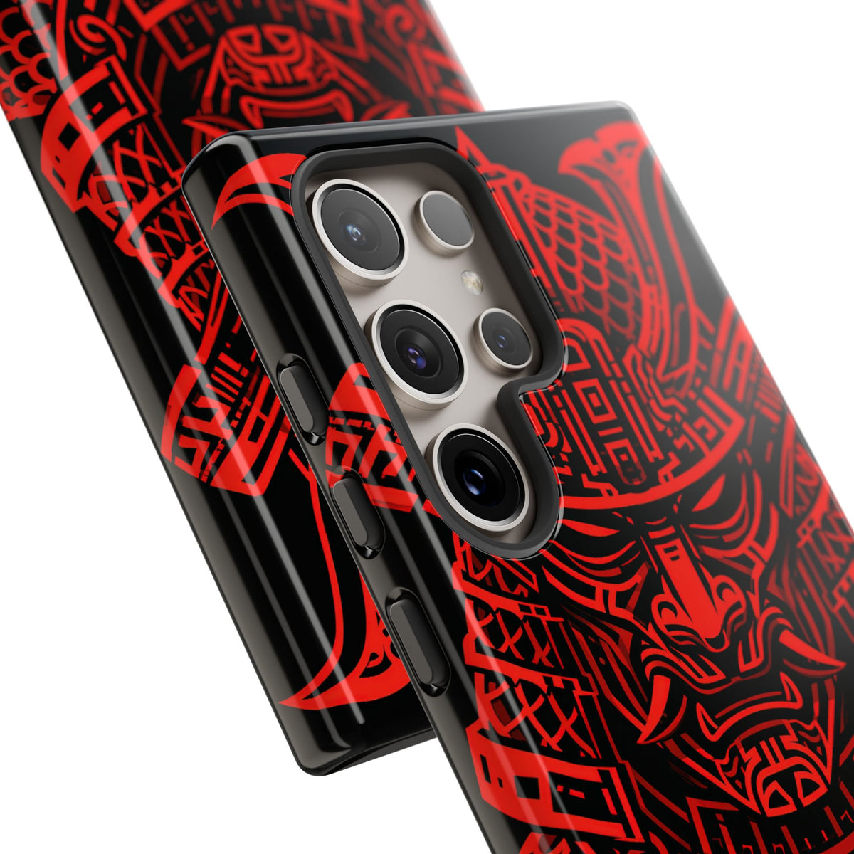 Crimson Kabuto · Tough Phone Case for Samsung · Red