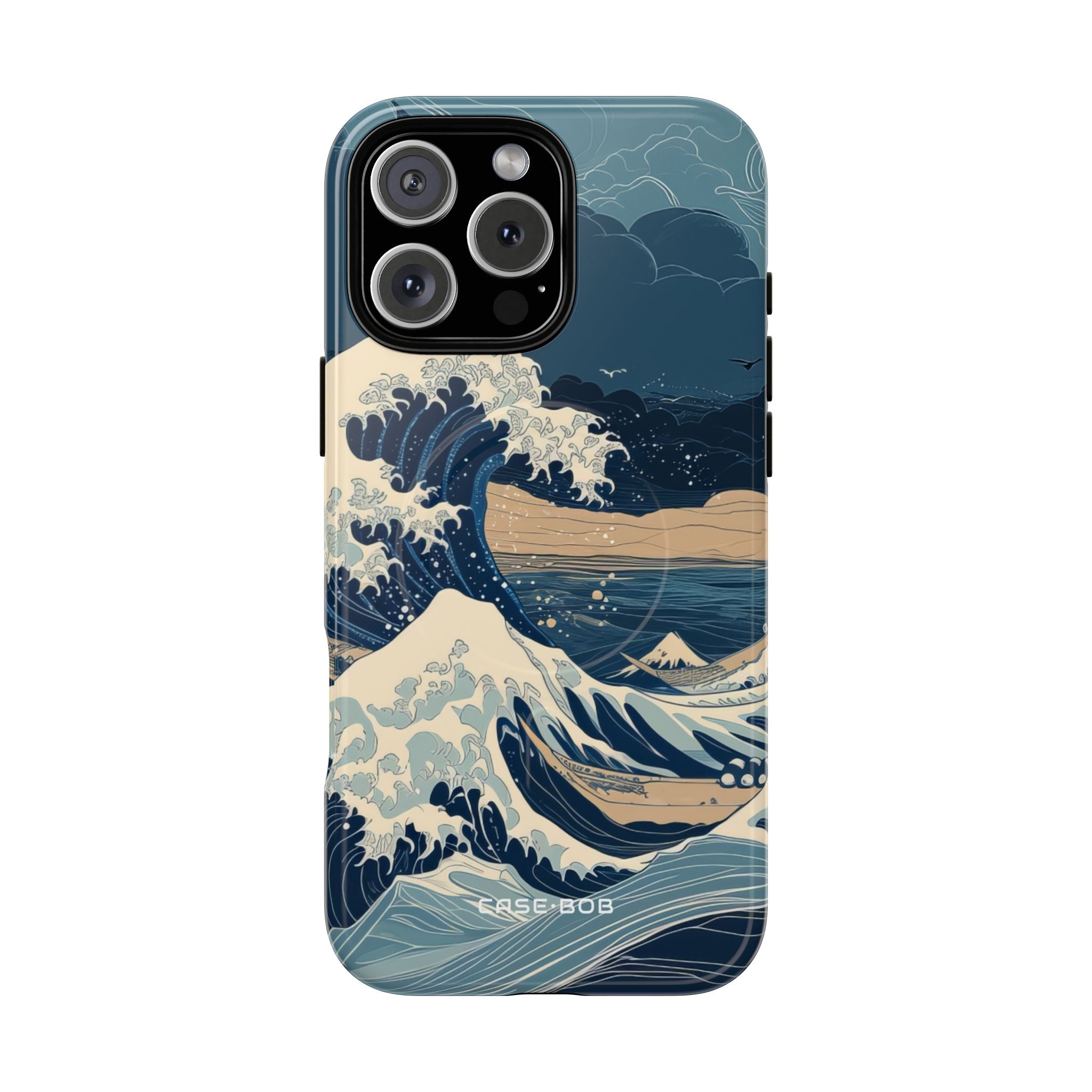 Cresting Blue Wave iPhone 16 Pro Max Case - Tough+