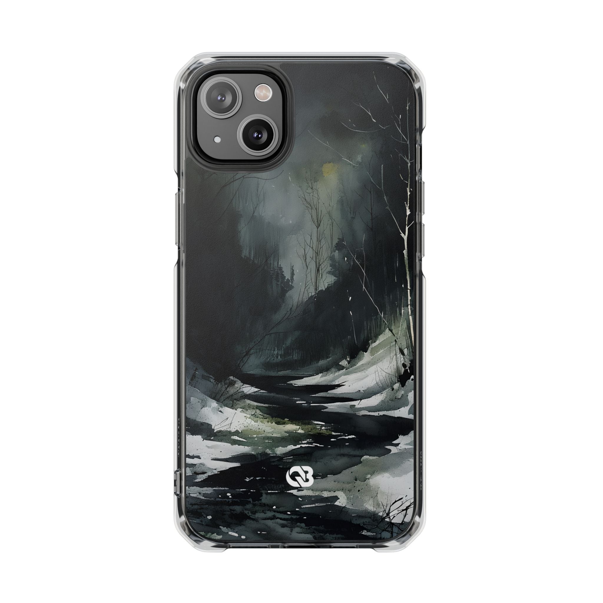 Midnight Winter Hollow · Impact Coque de téléphone pour iPhone · Magsafe