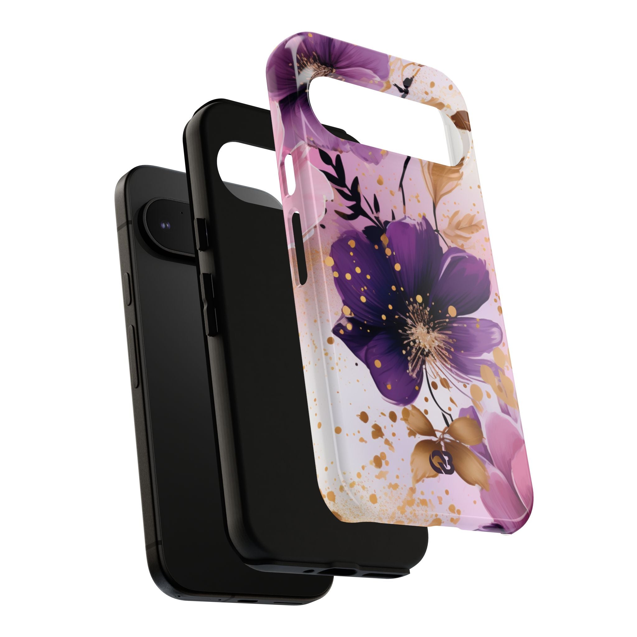 Gilded Violet Bloom · Tough Hoesje voor Google Pixel