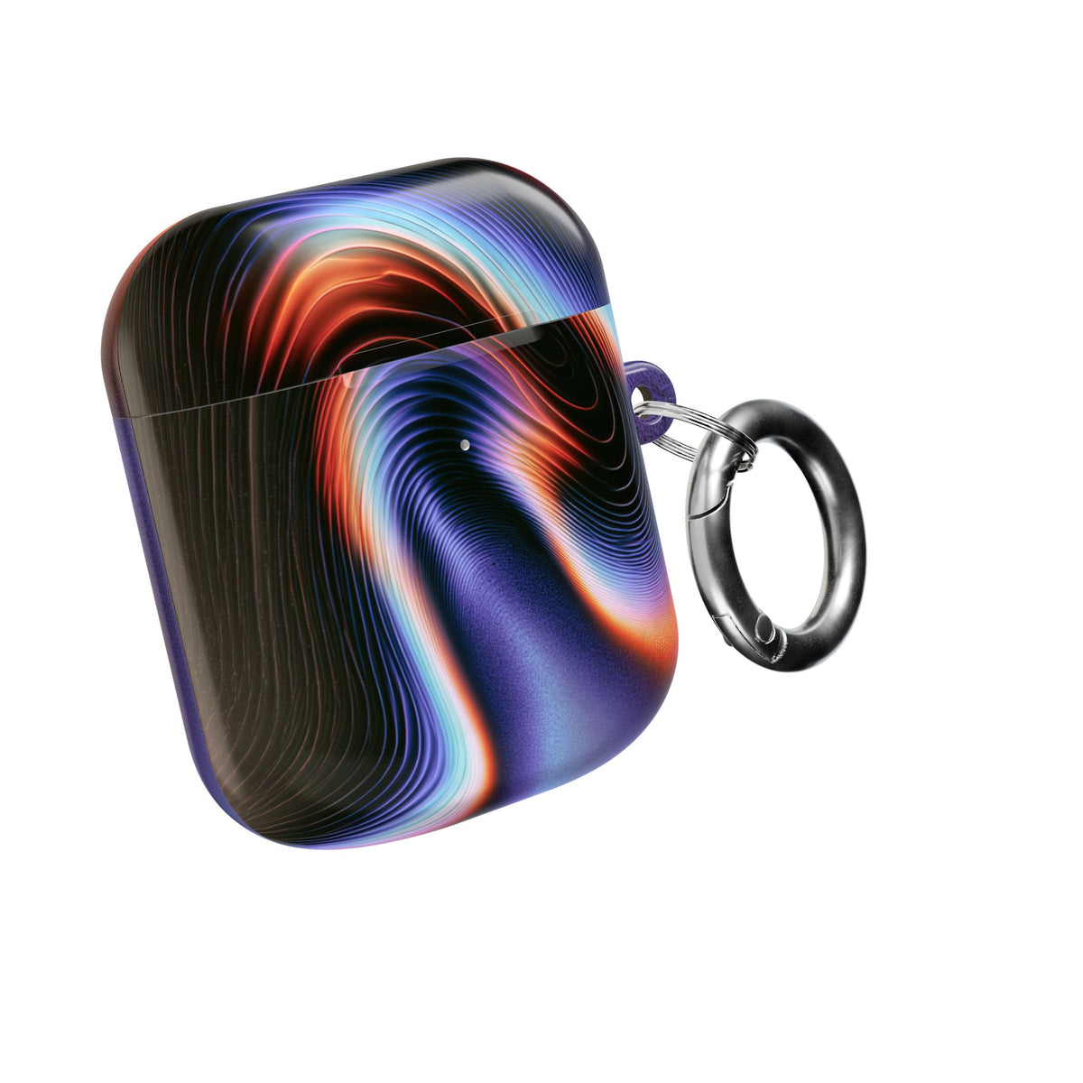 Prismatic Resonance · Hard Case for AirPods & AirPods Pro · Purple