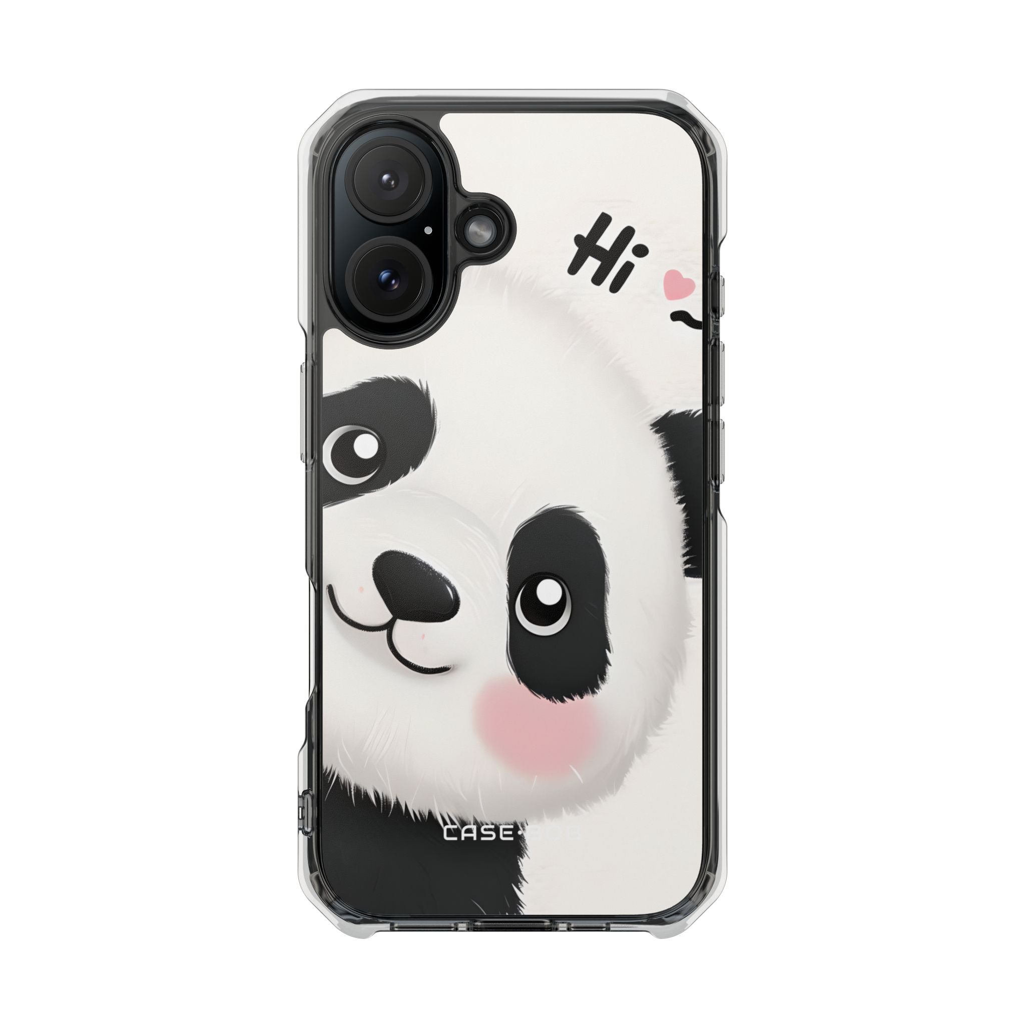 Panda Glow iPhone 16 Case - Impact - CASE•BOB