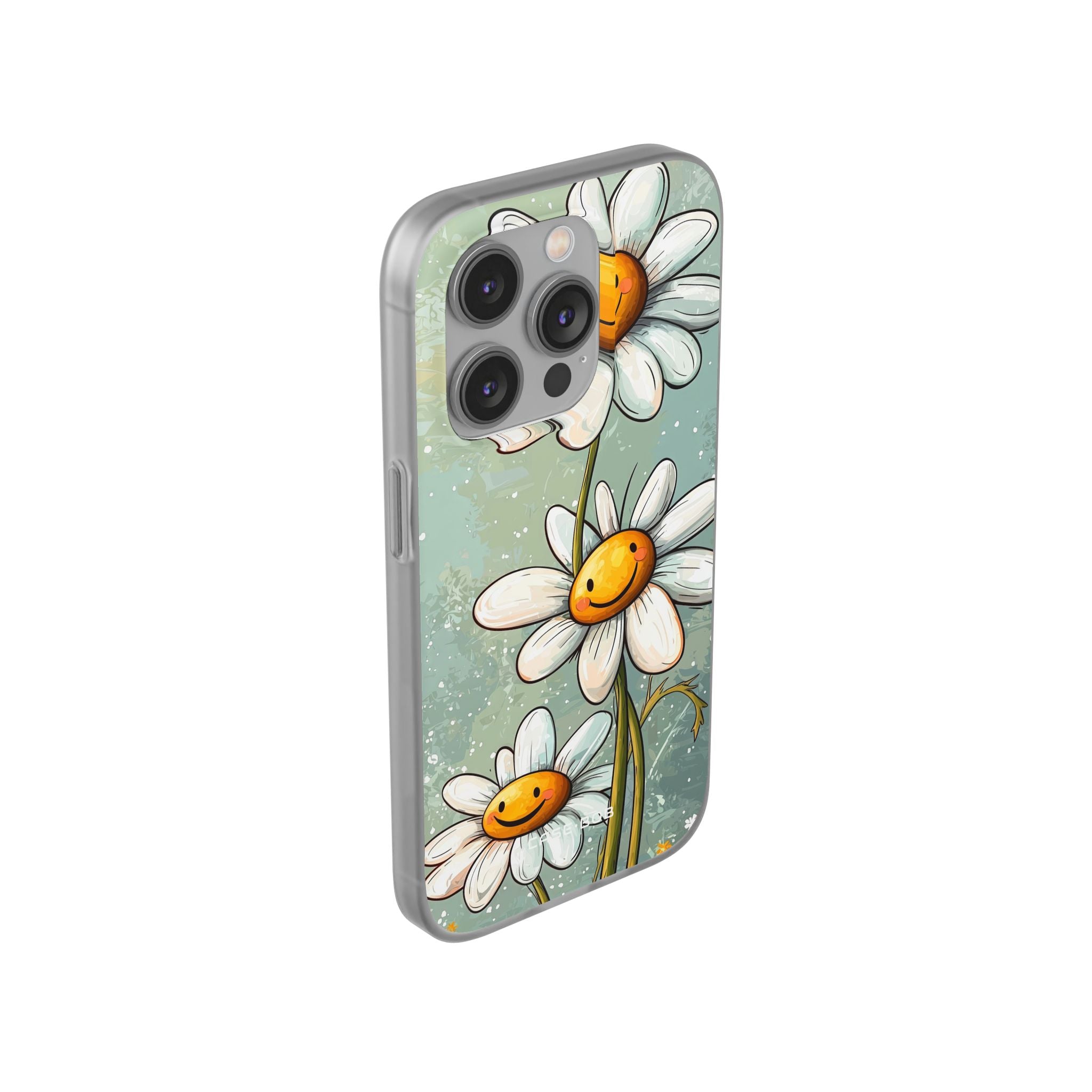 Sonnige Gänseblümchen-Lächeln iPhone 14 Pro Case - Soft