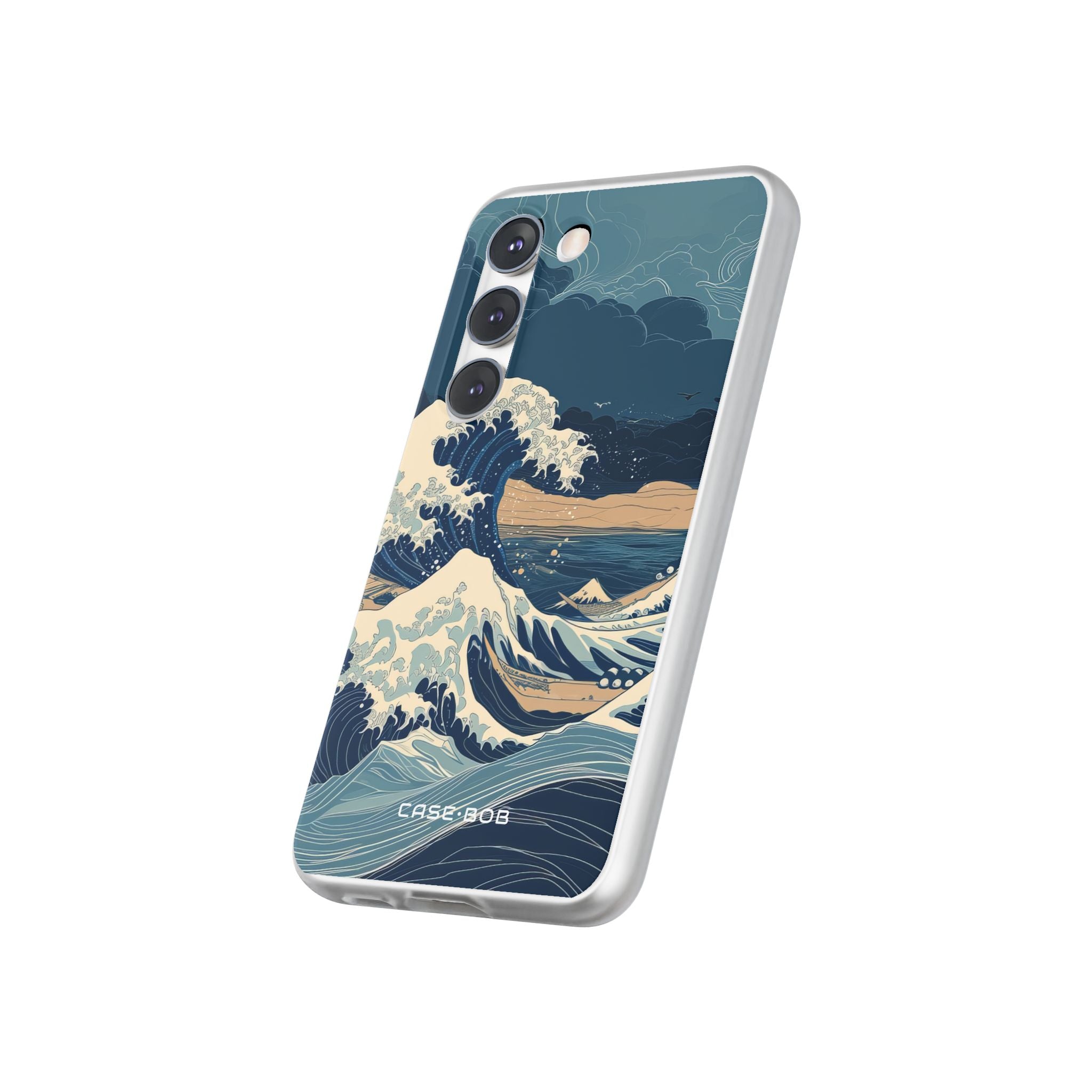 Cresting Blue Wave Samsung S23 Case - Soft