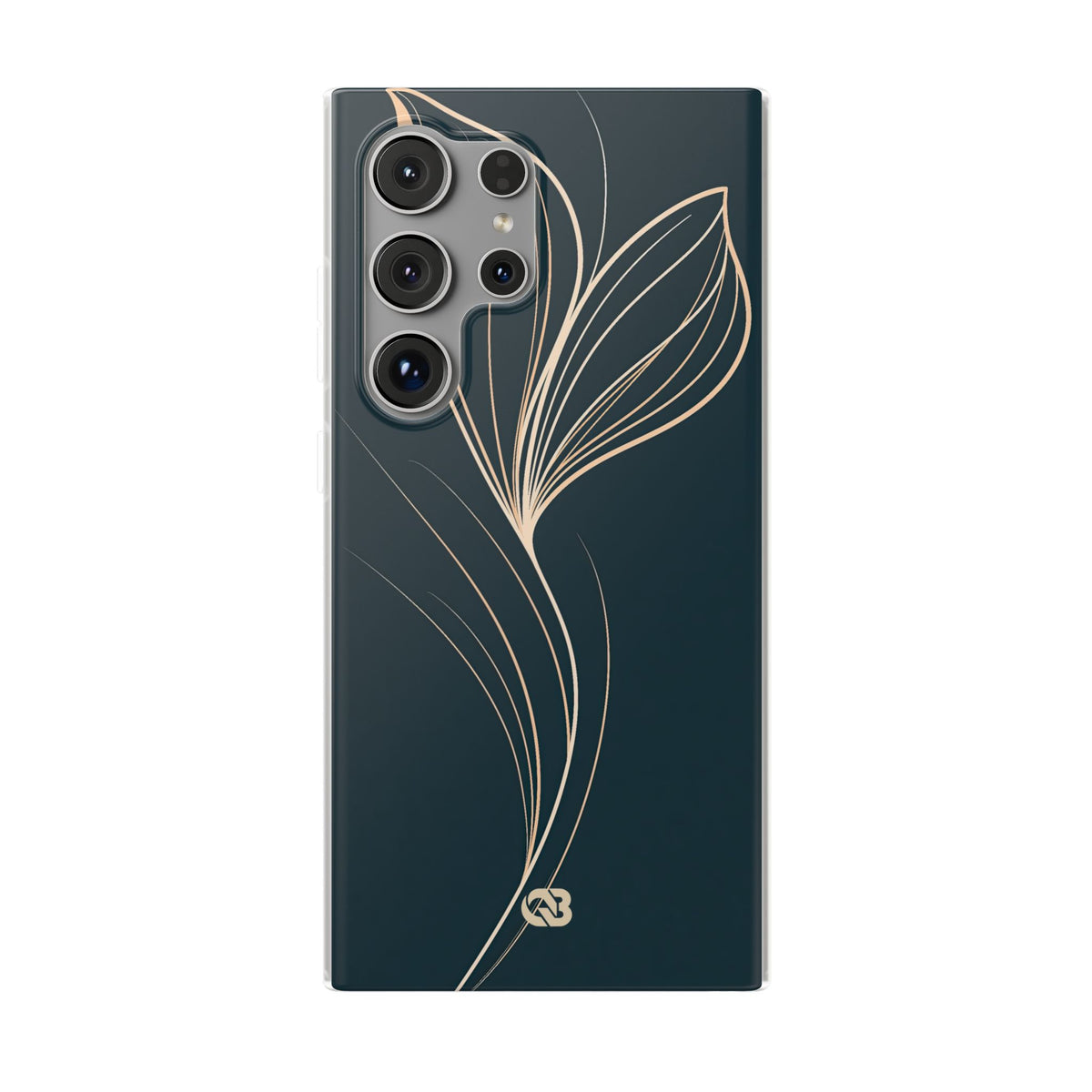 Botanical Contour · Lite Phone Case for Samsung · Teal
