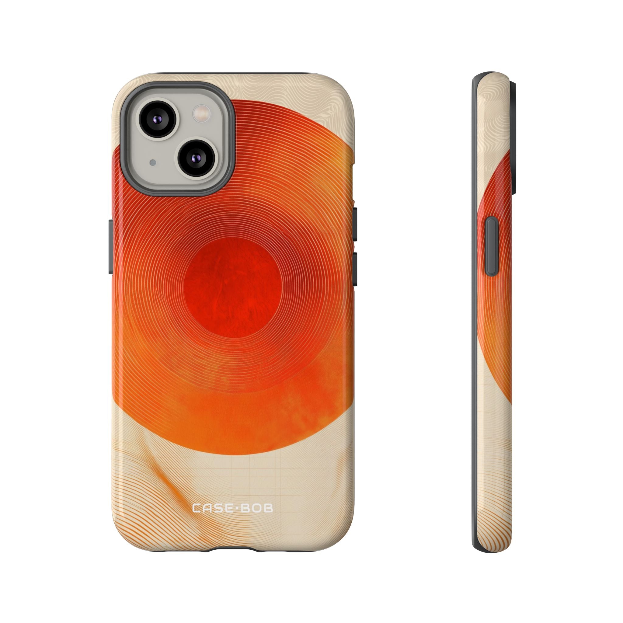 Sunburst Swirl iPhone 14 Cover - Tough