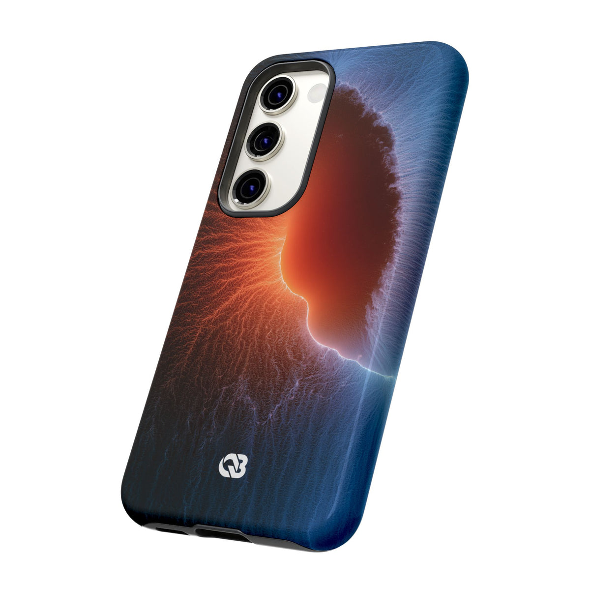Thermal Aura Pulse · Tough Phone Case for Samsung · Blue