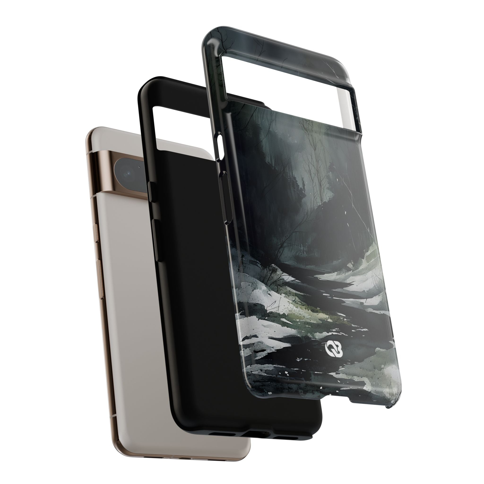 Midnight Winter Hollow · Tough Hoesje voor Google Pixel