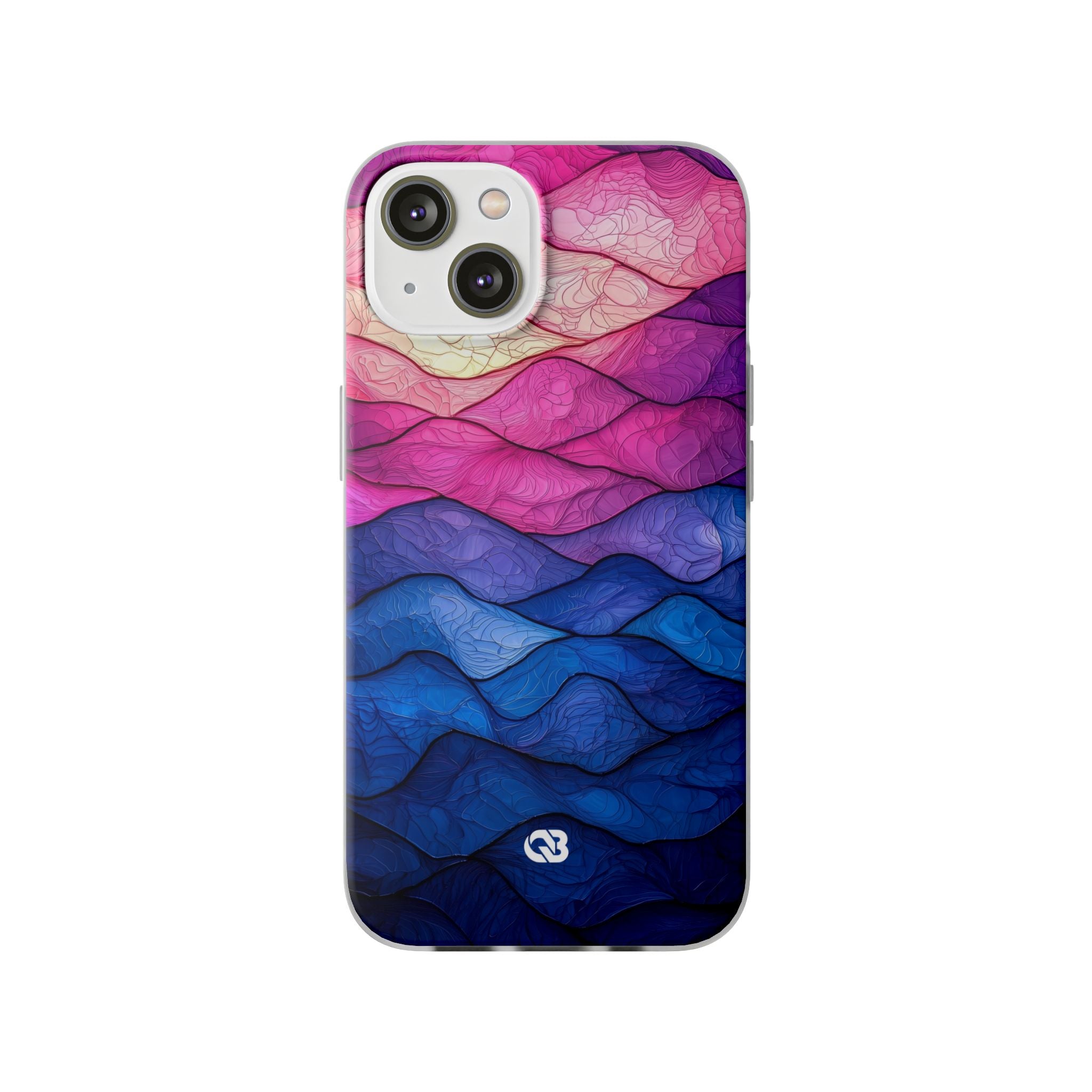 Electric Ridge Flow · Soft Phone Case for iPhone