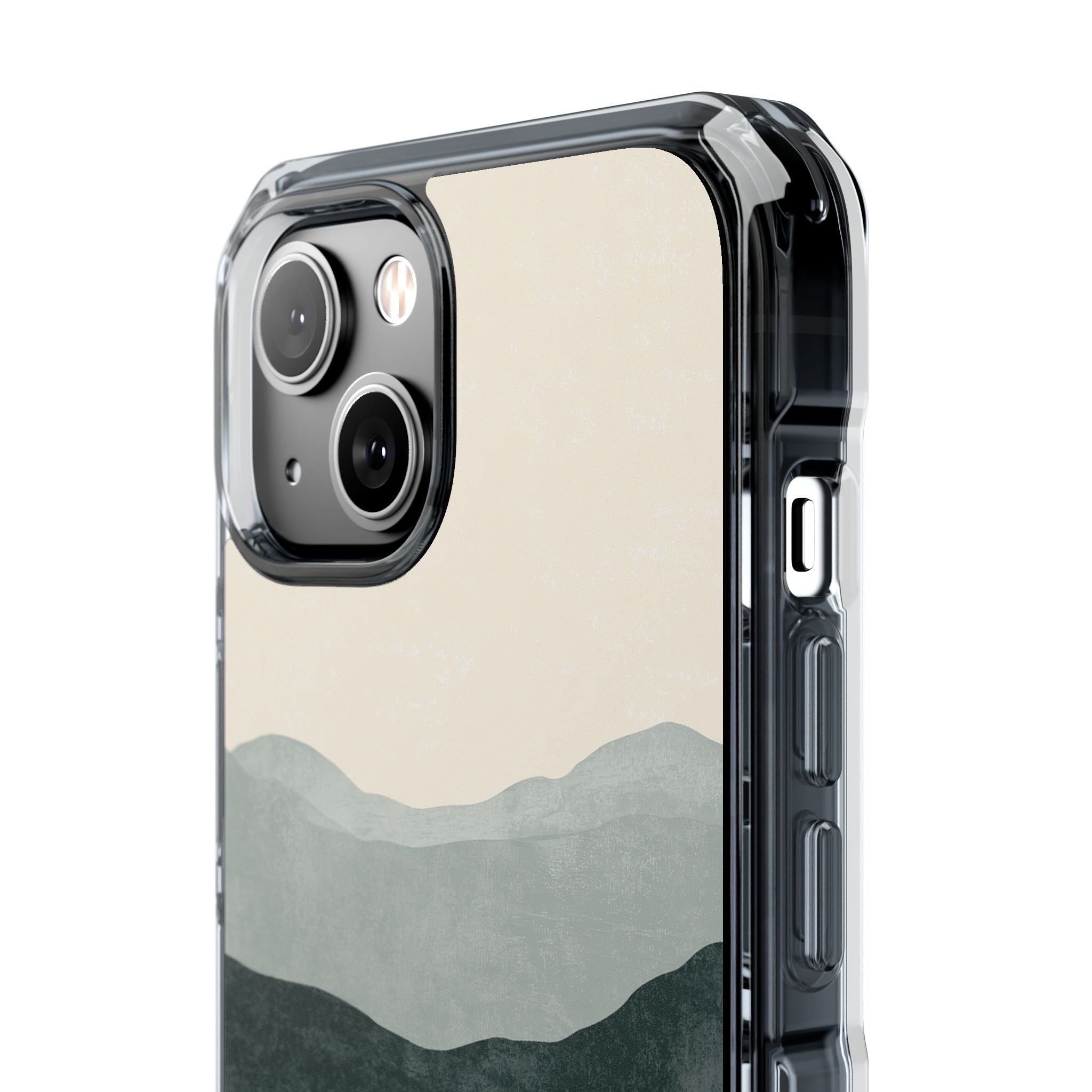 Green Impact MagSafe Phone Case for iPhone - Misty Sage Valley
