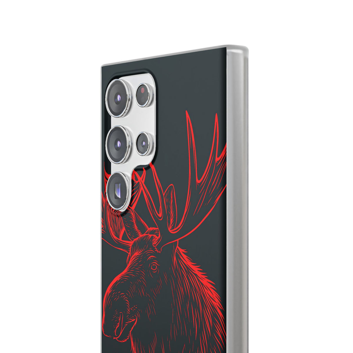 Nordic Elk · Lite Phone Case for Samsung · Black