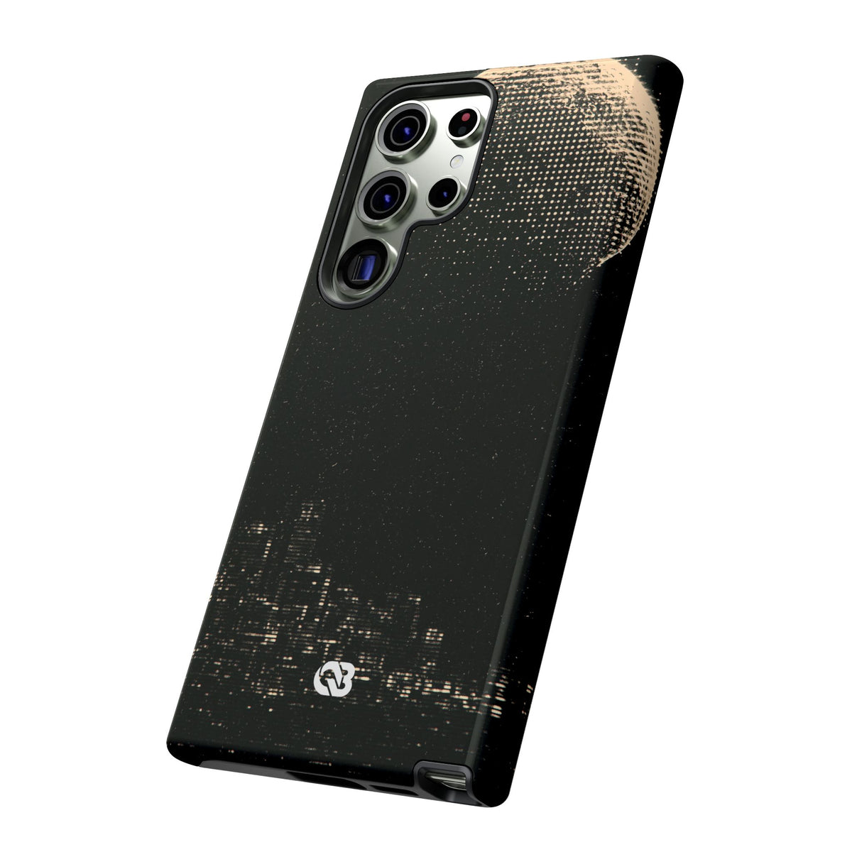 Lunar Metropolis Nocturne · Tough Phone Case for Samsung · Black