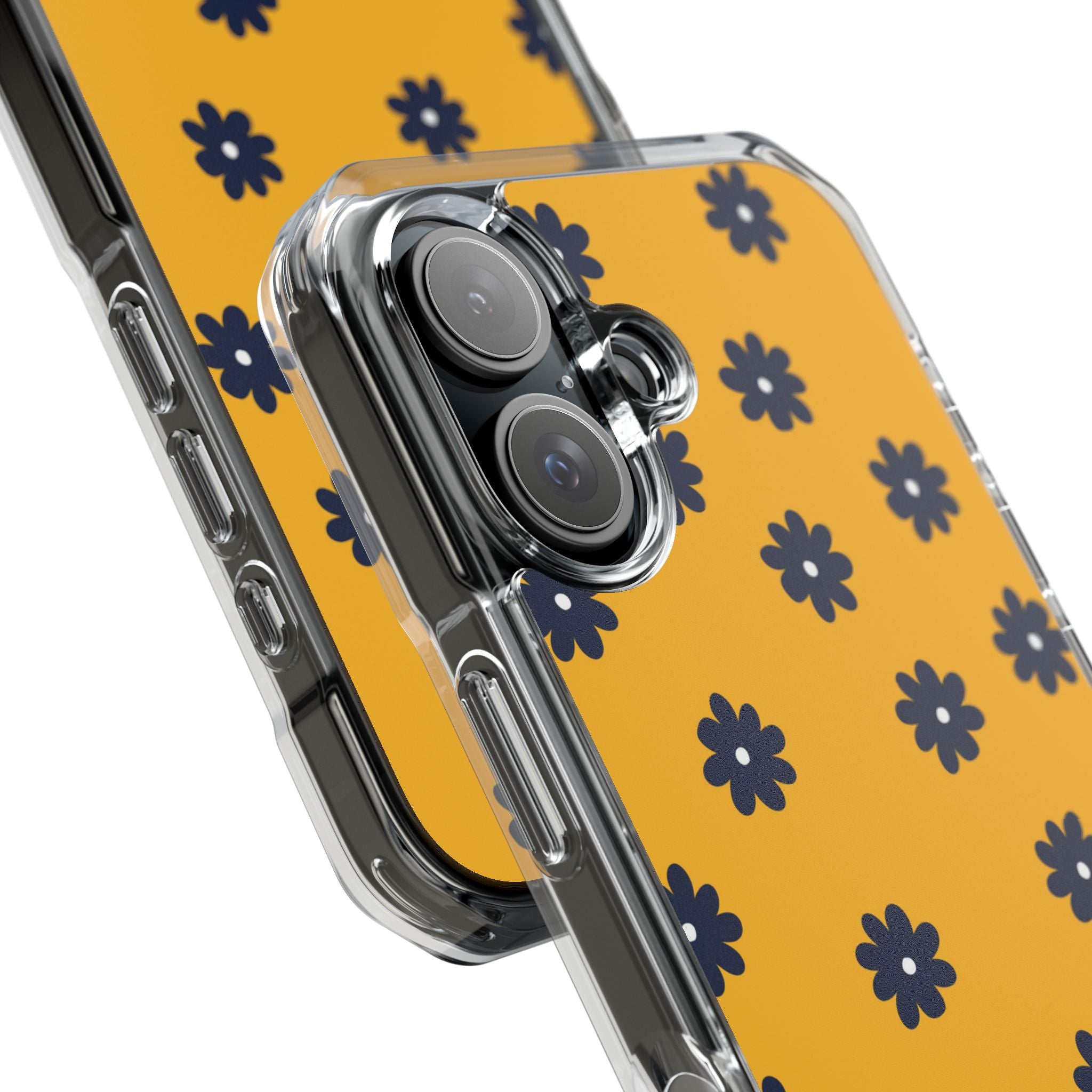 Navy Daisy Mustard · Impact Phone Case for iPhone · Magsafe