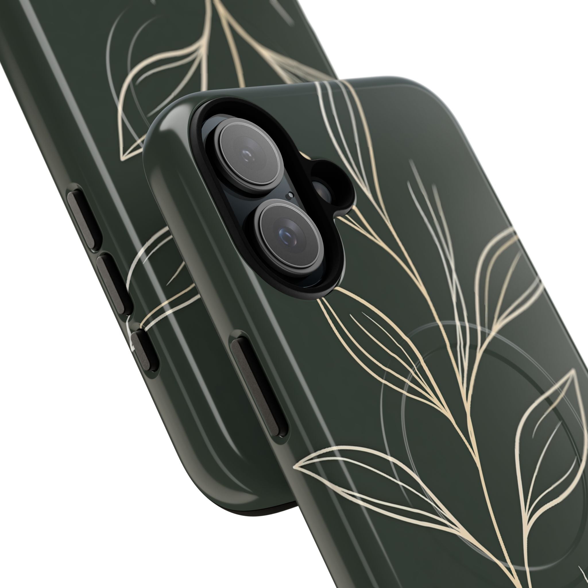Green Tough 2.0 Magsafe Phone Case for iPhone - Deep Moss Willow