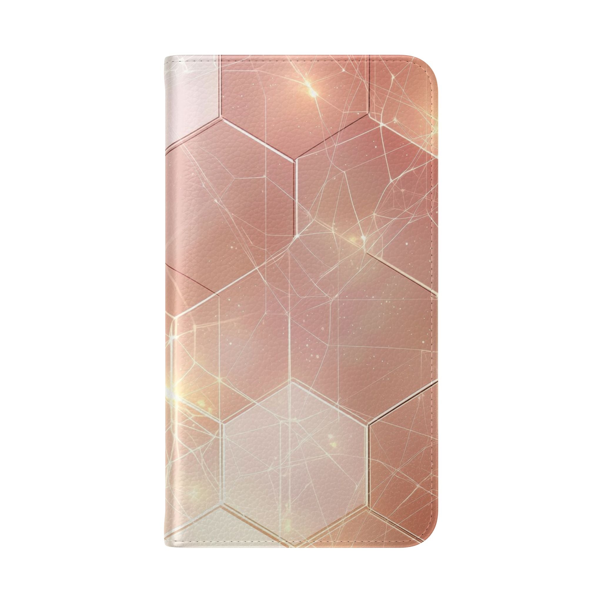 Hexagon Glow - Samsung S23 Case - Wallet