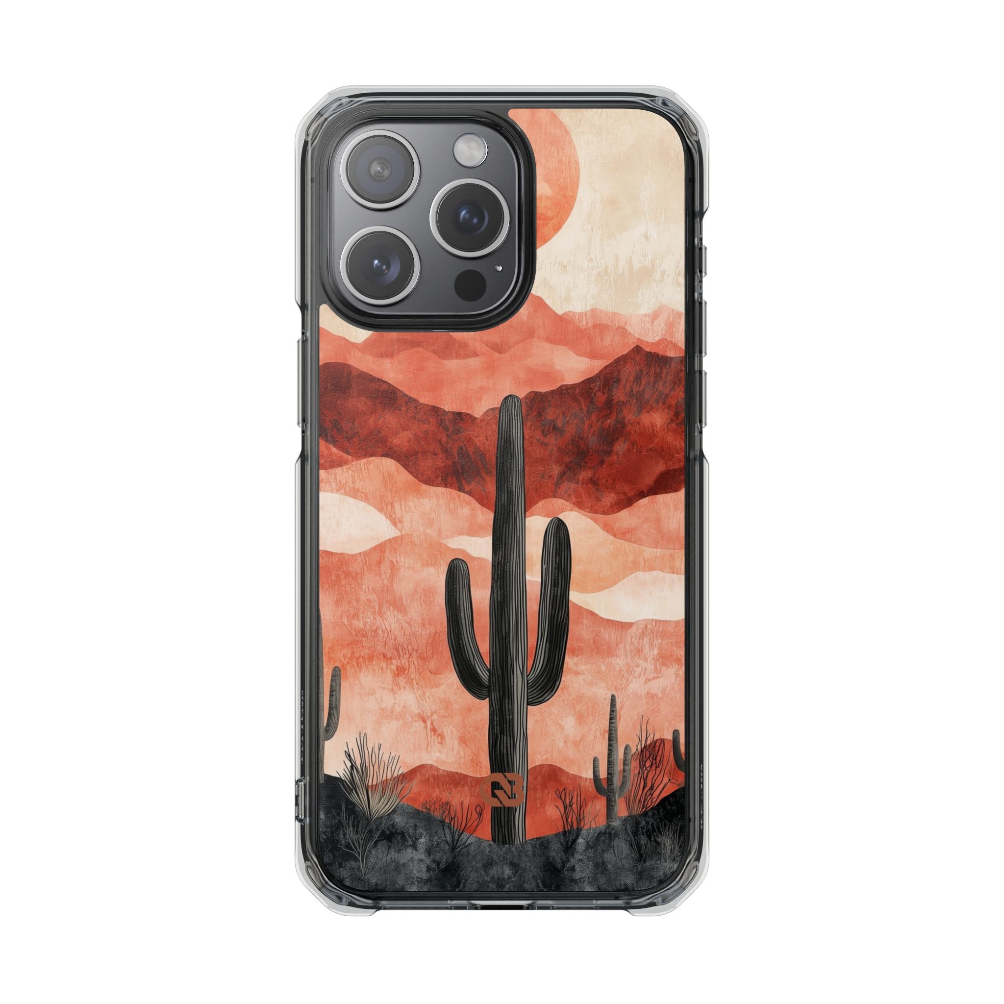 Terracotta Desert Sun · Impact Mobilskal för iPhone · Magsafe