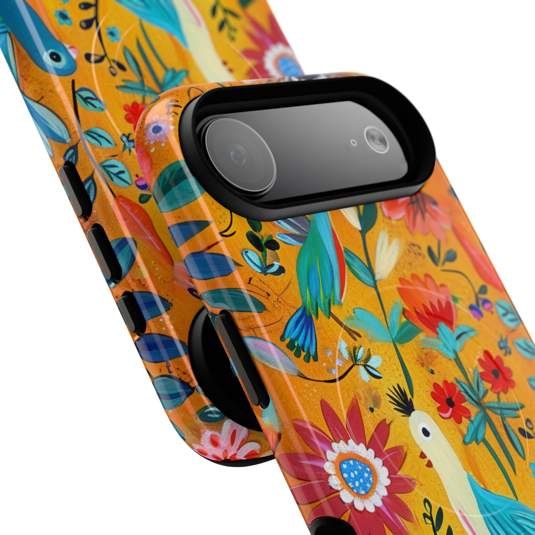 Colorful Birds Bloom iPhone 17 Air Case - Tough+ - CASE•BOB