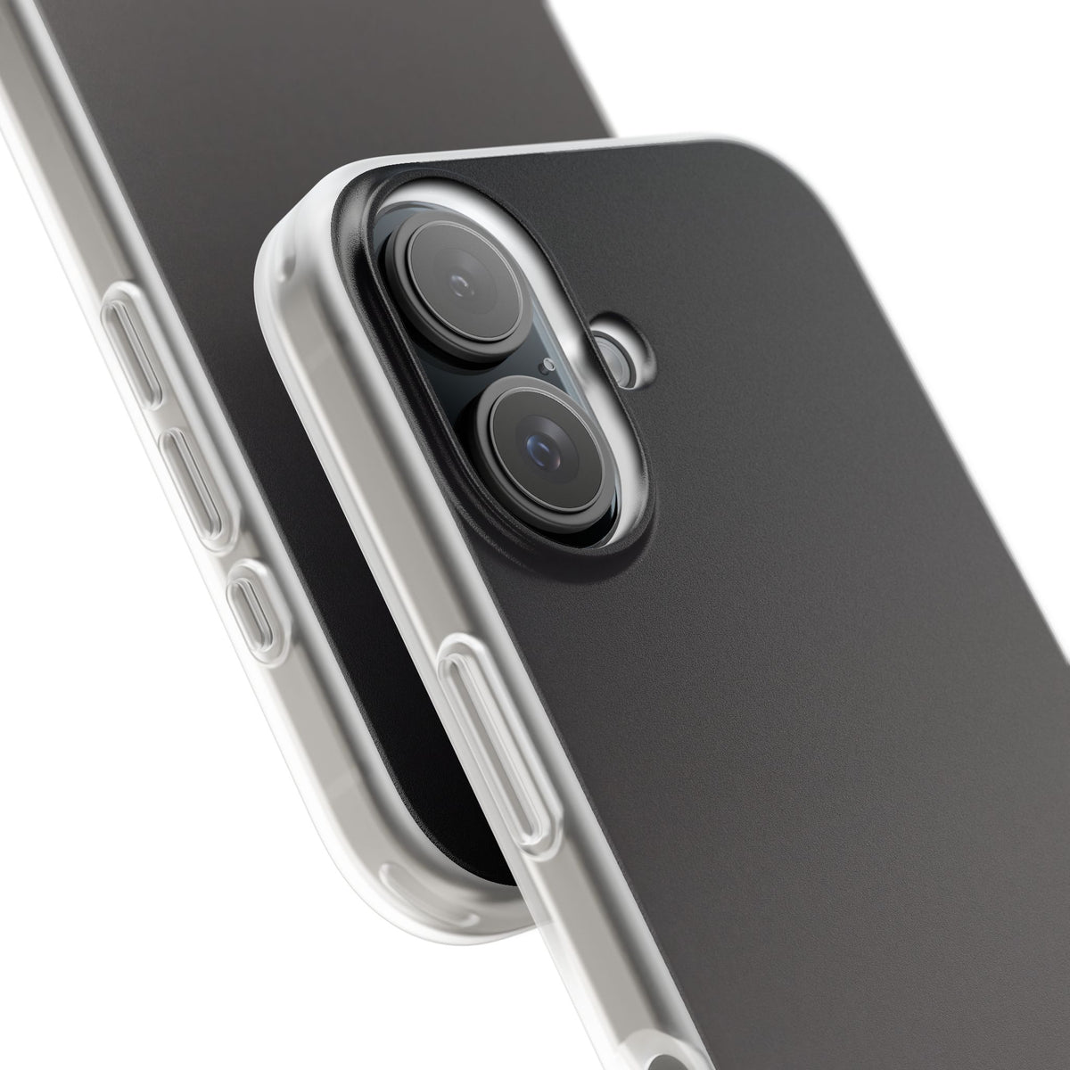 Obsidian Fade · Lite Phone Case for iPhone · Black