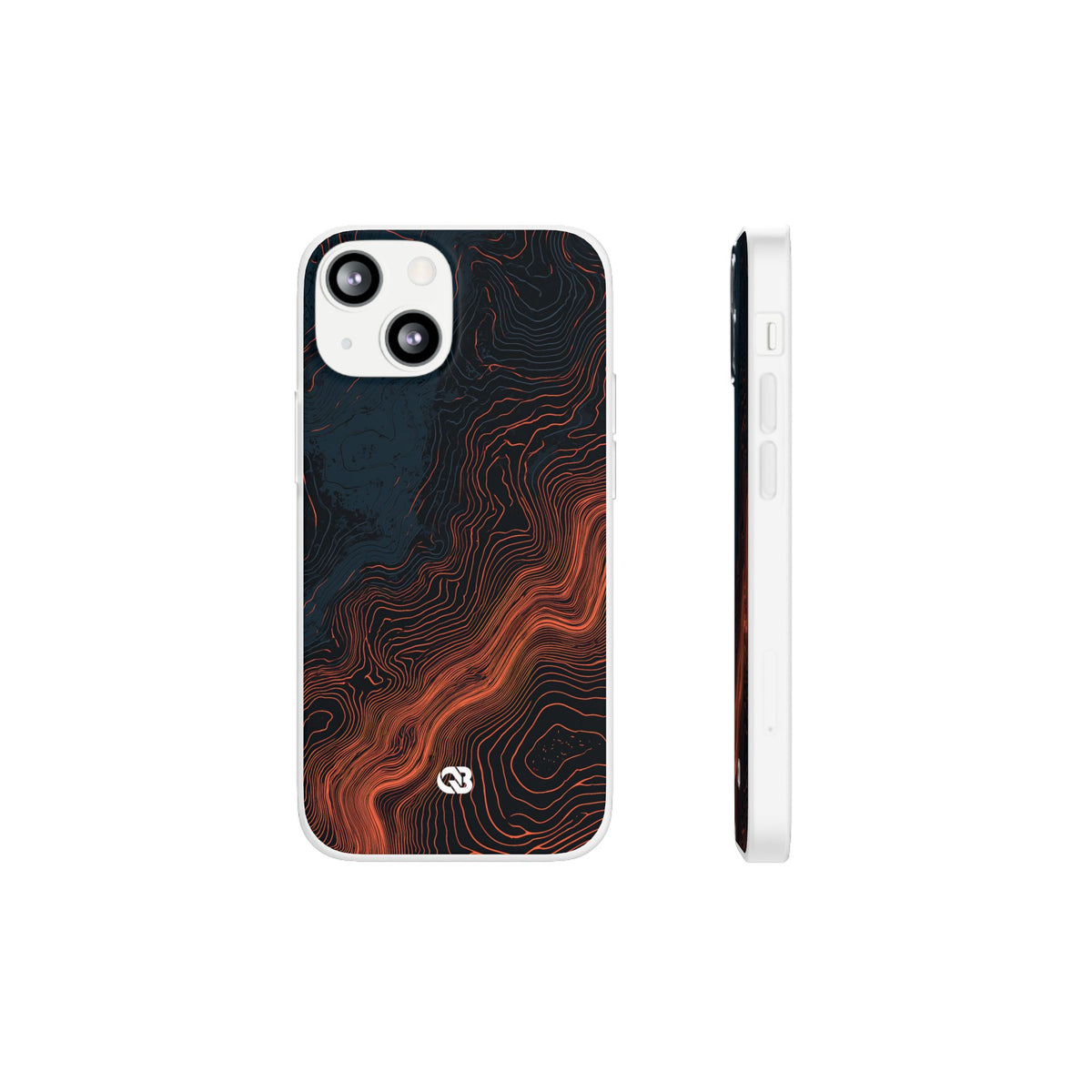 Thermal Strata · Lite Phone Case for iPhone · Black