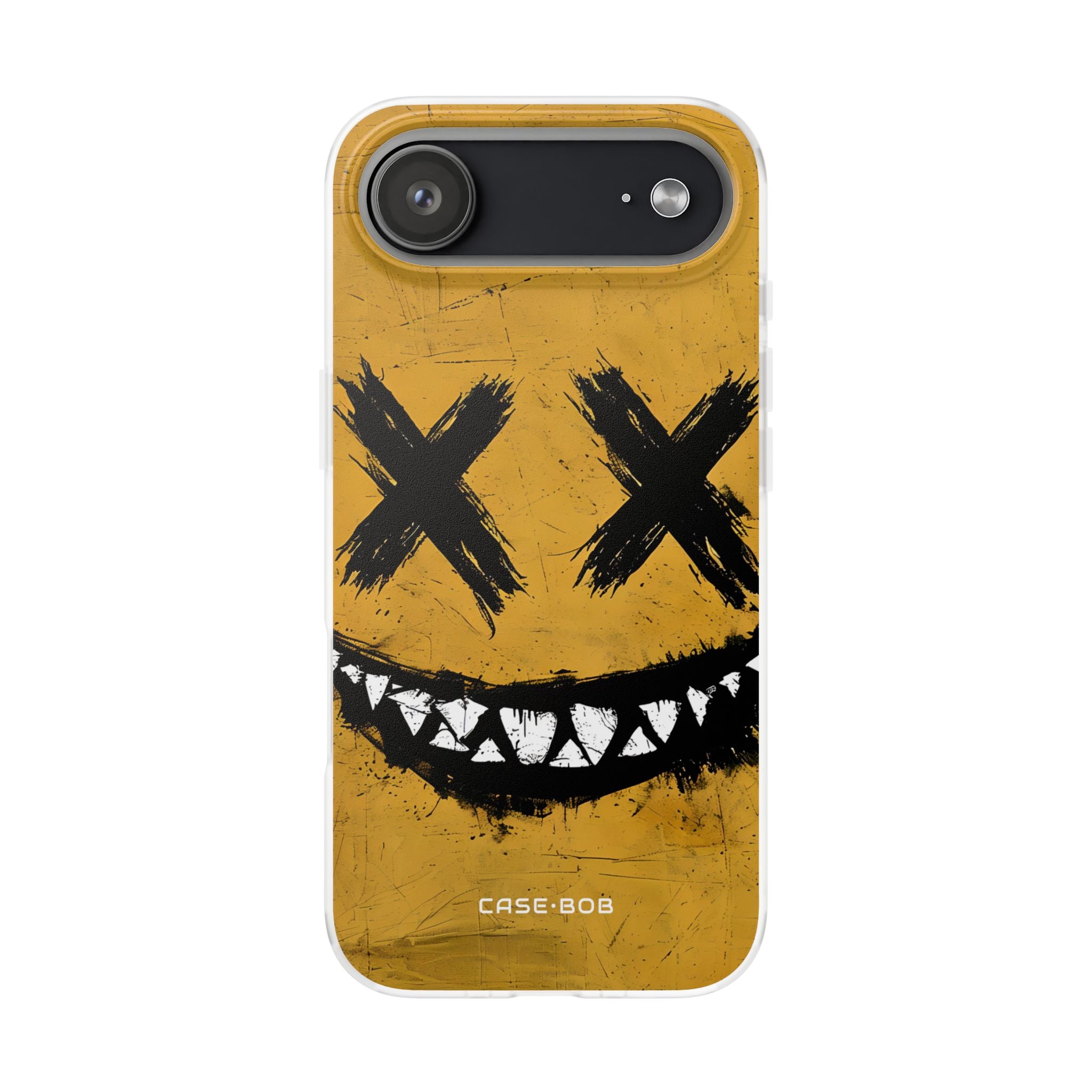 Jagged Smile Yellow iPhone 17 Air Case - Soft - CASE•BOB