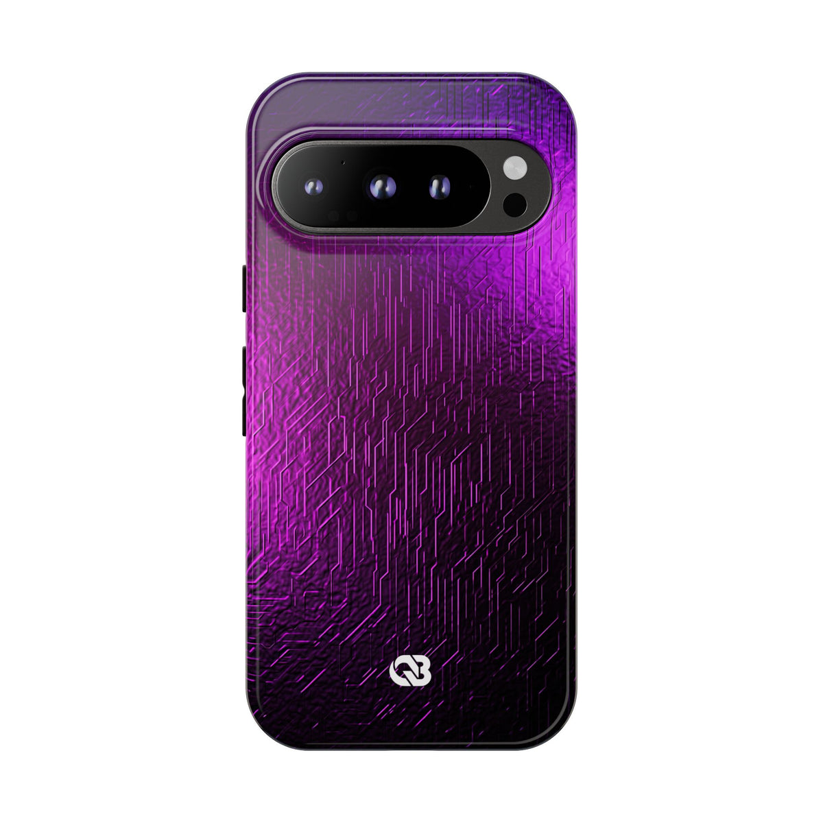 Violet Cyber Circuit · Tough Phone Case for Pixel · Purple