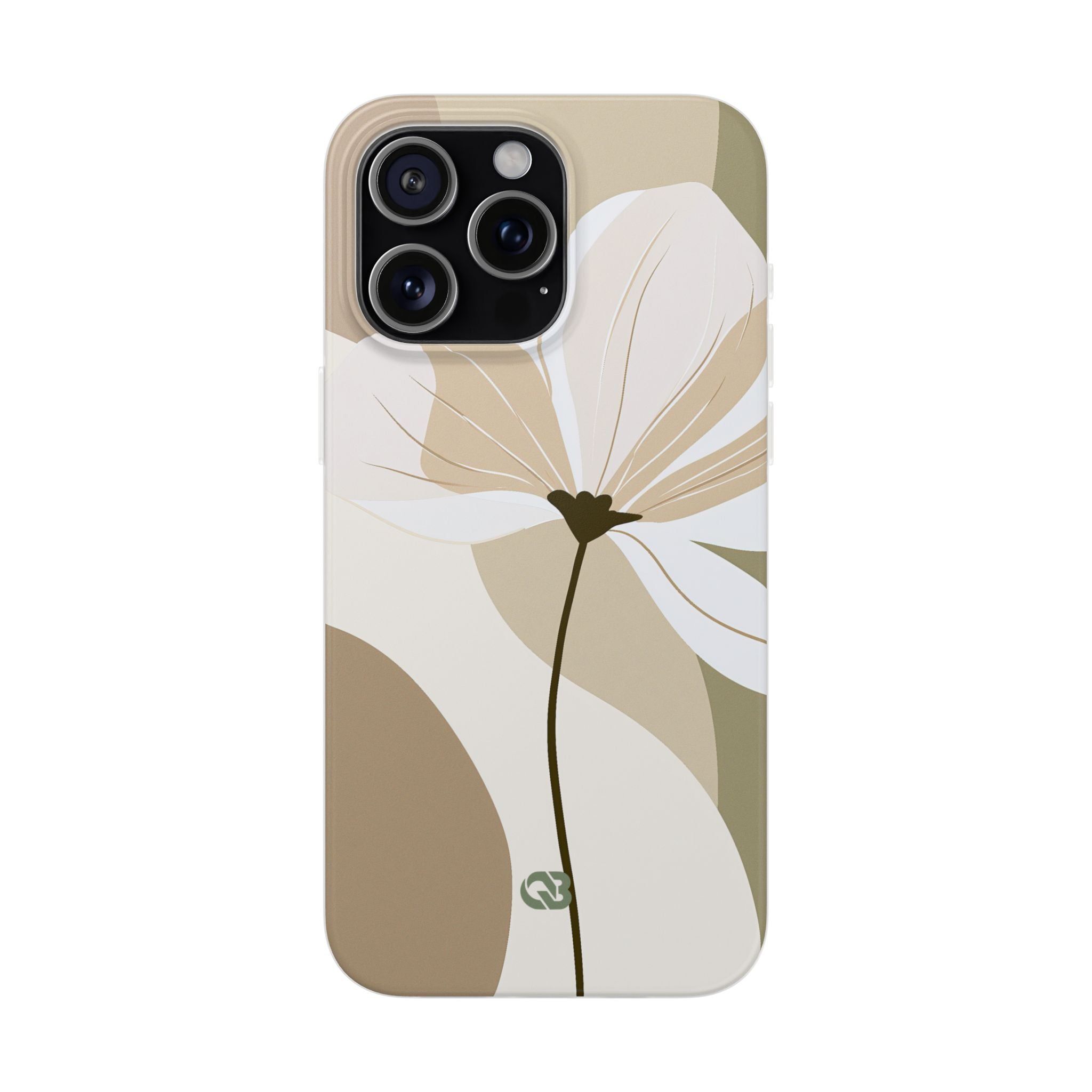 Beige Lite Phone Case for iPhone - Sage Linen Magnolia