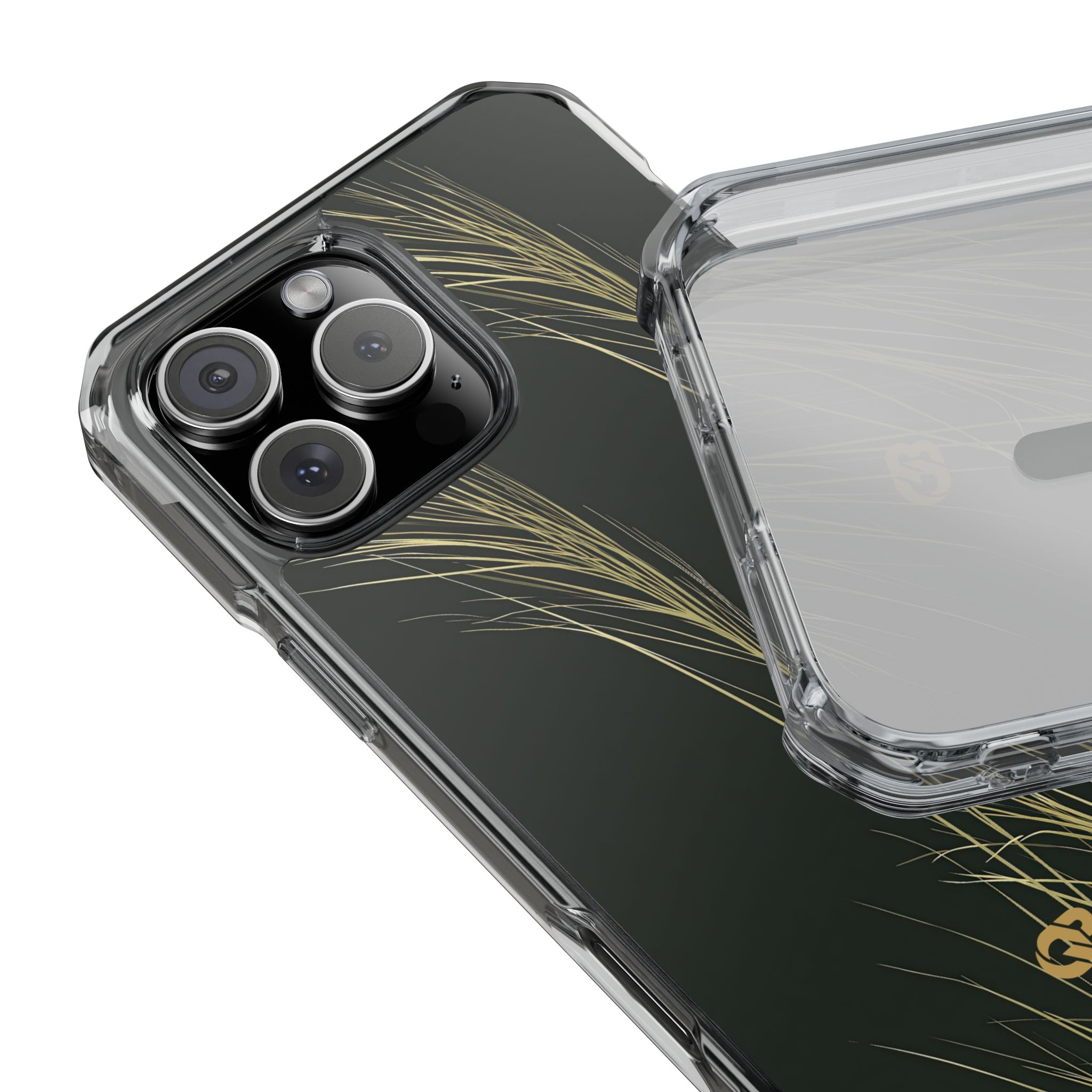 Green Impact MagSafe Phone Case for iPhone - Midnight Gilded Grass