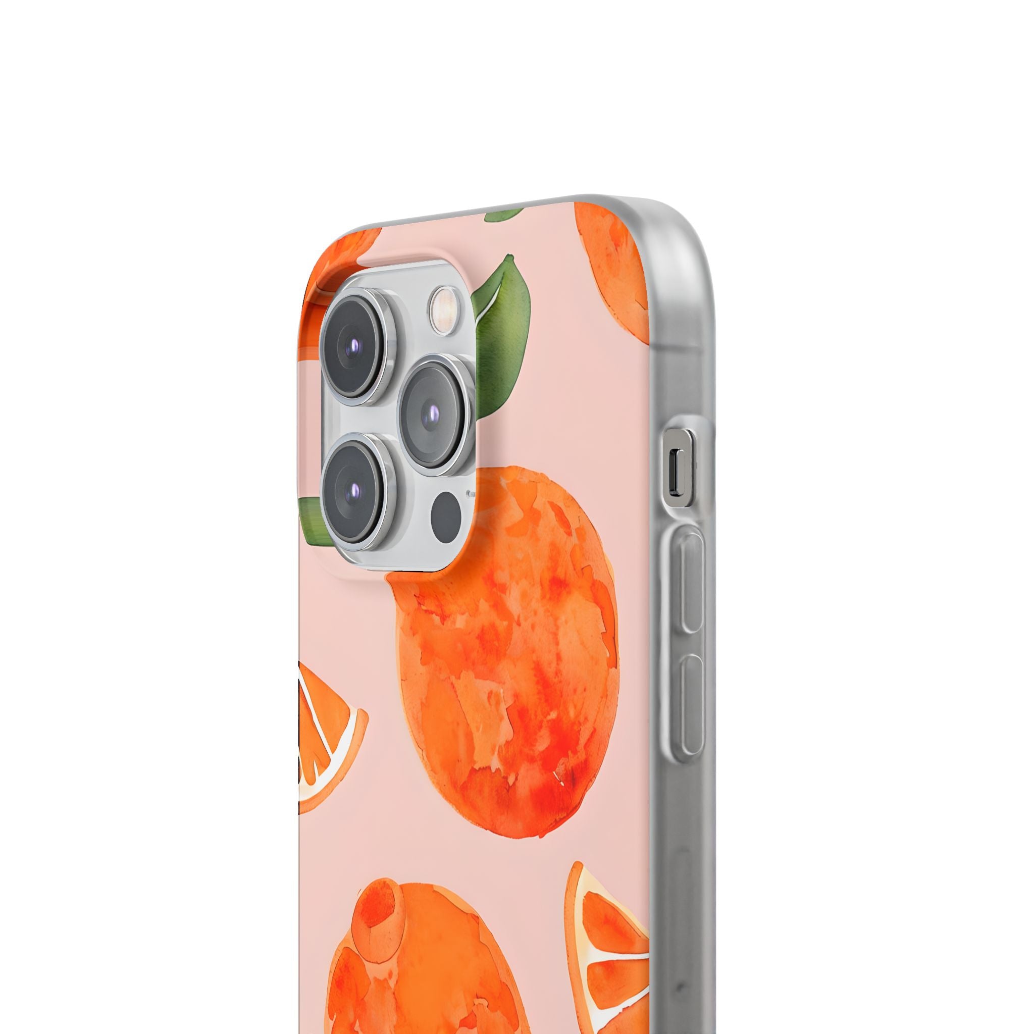 Sunkissed Orange Harvest · Soft Case na telefon dla iPhone