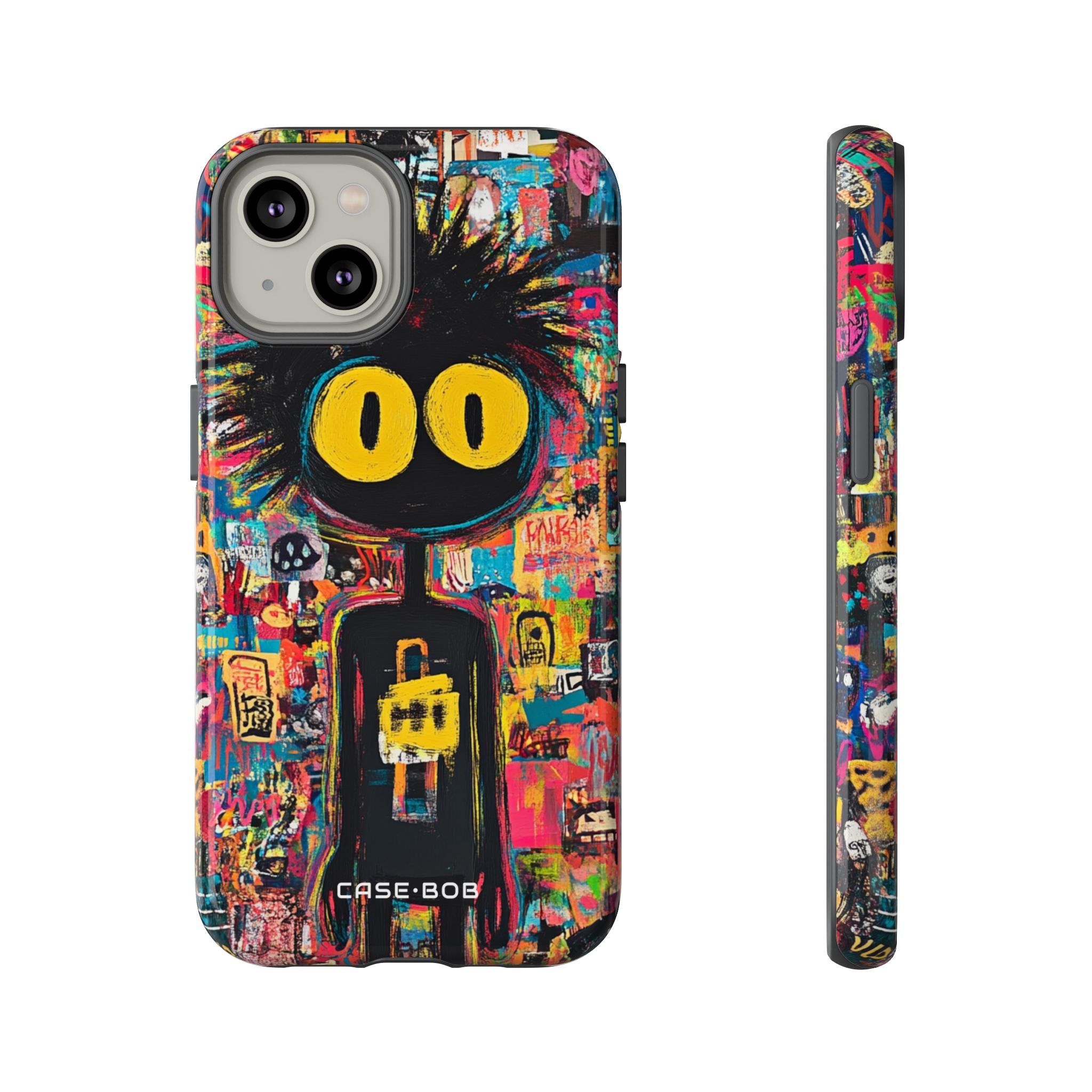 Spiky Shadow iPhone 14 Cover - Tough