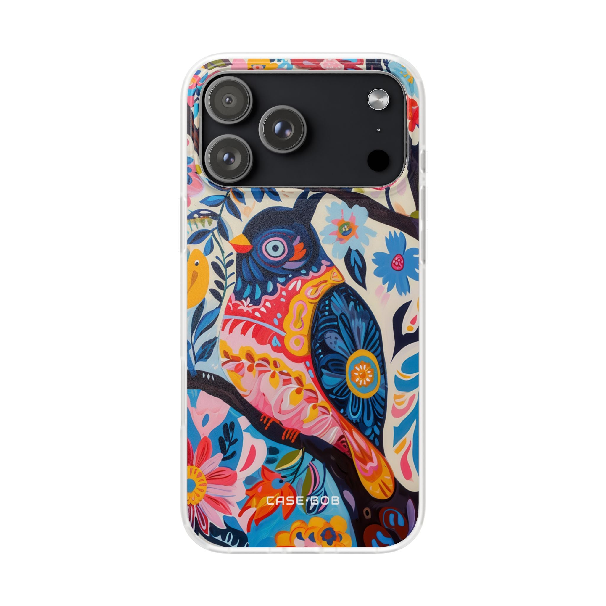Owl Bloom iPhone 17 Pro MaxCase - Soft - CASE•BOB