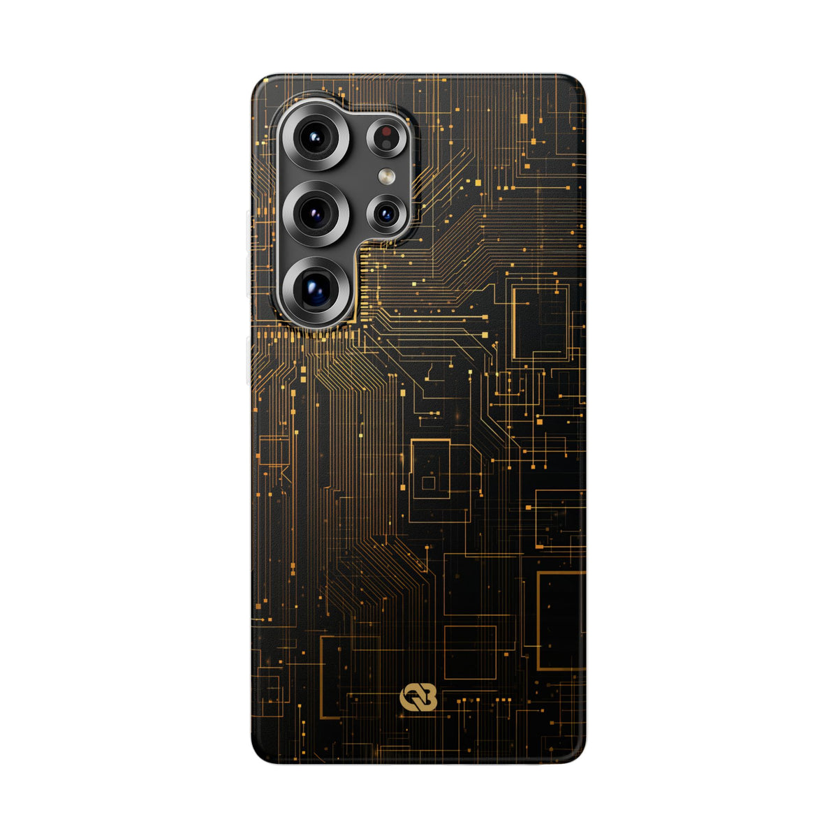 Gold Lite Phone Case for Samsung - Amber Core Mainframe
