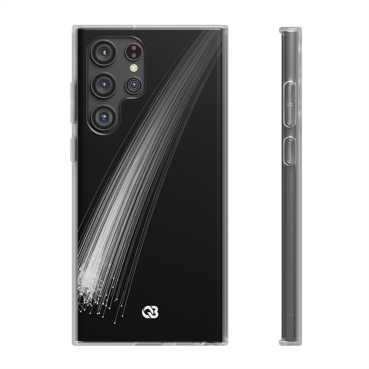 Black Lite Phone Case for Samsung - Linear Velocity Beam