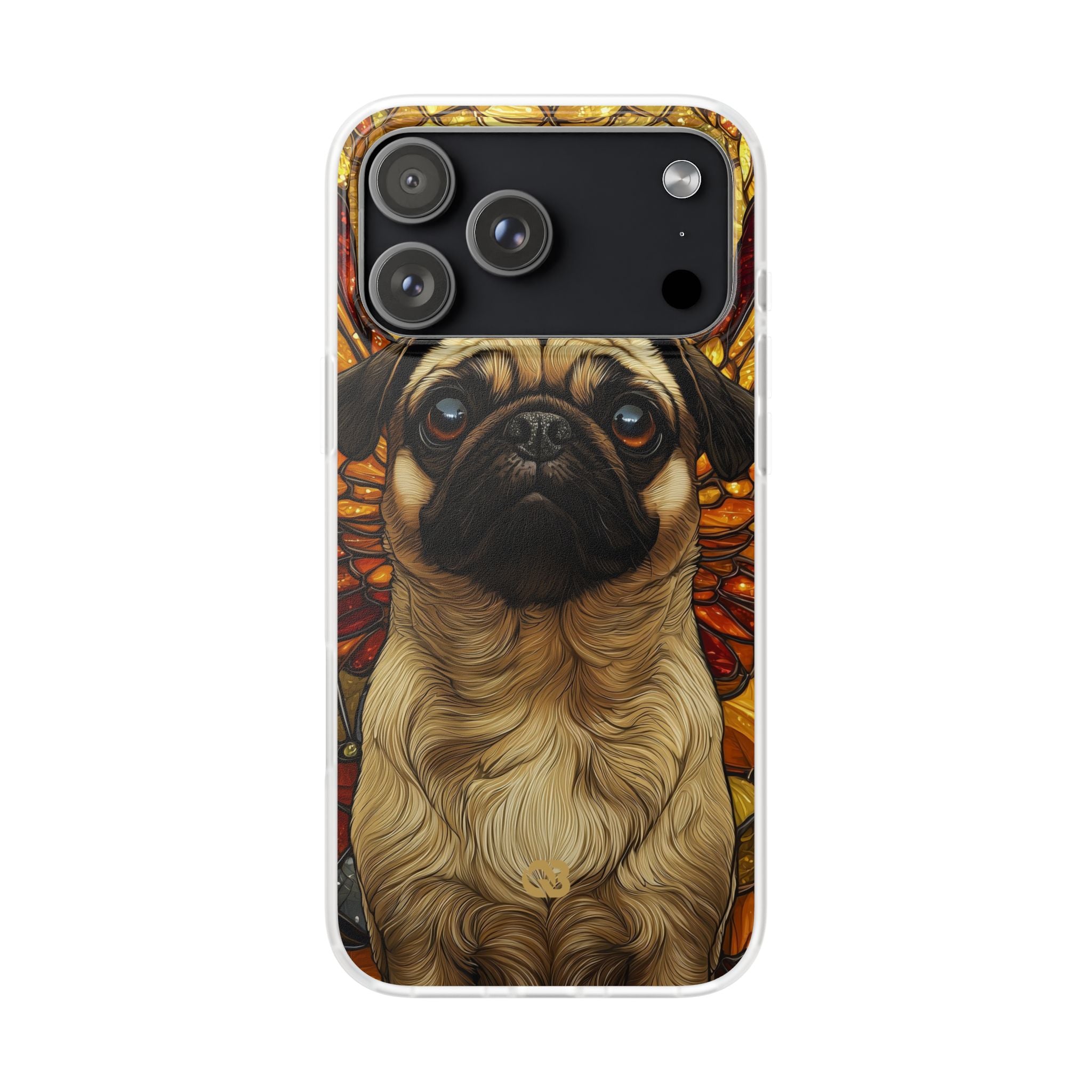 Amber Pug Divinity · Soft Case for iPhone