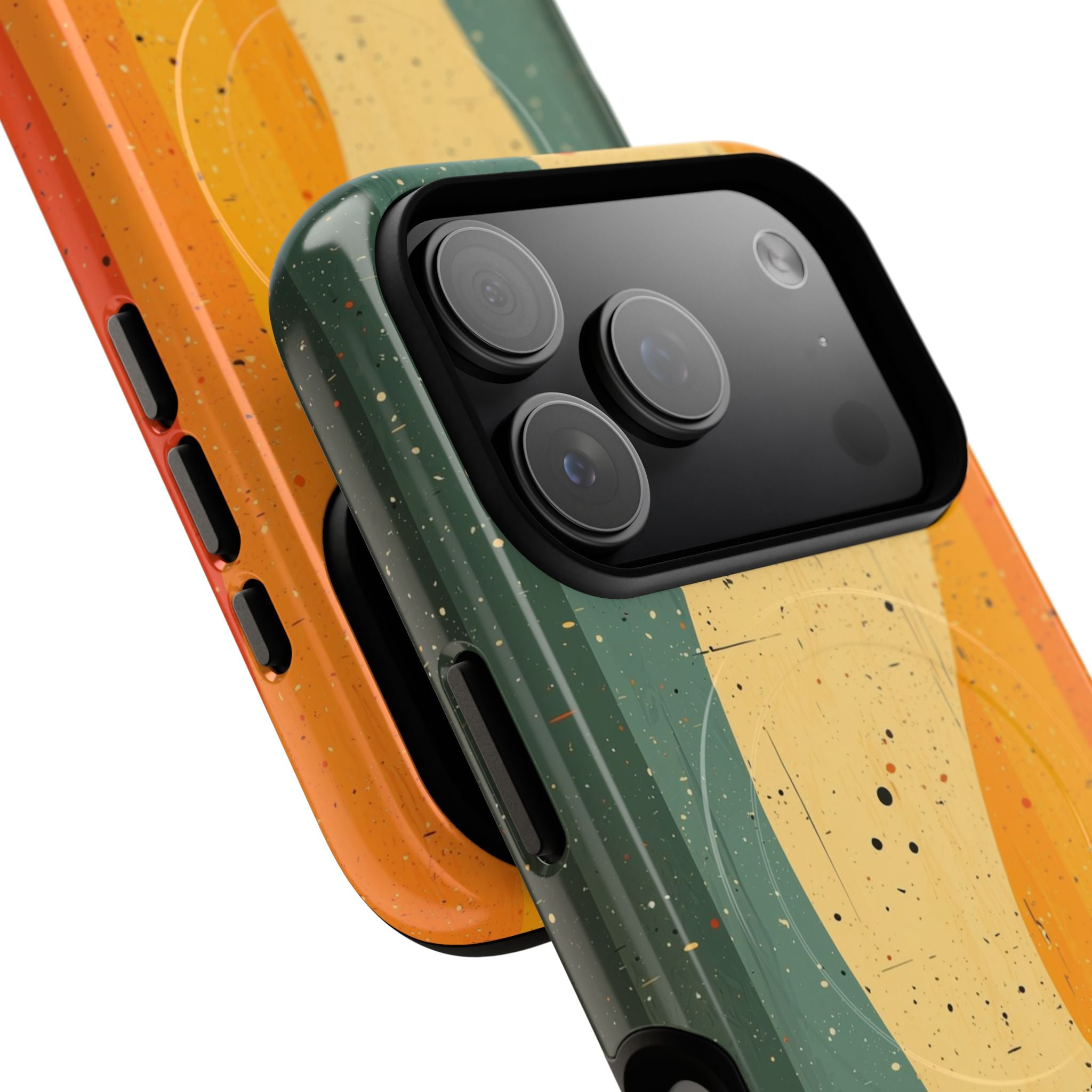 Wavy Forest Veil iPhone 17 Pro Case - Tough+ - CASE•BOB