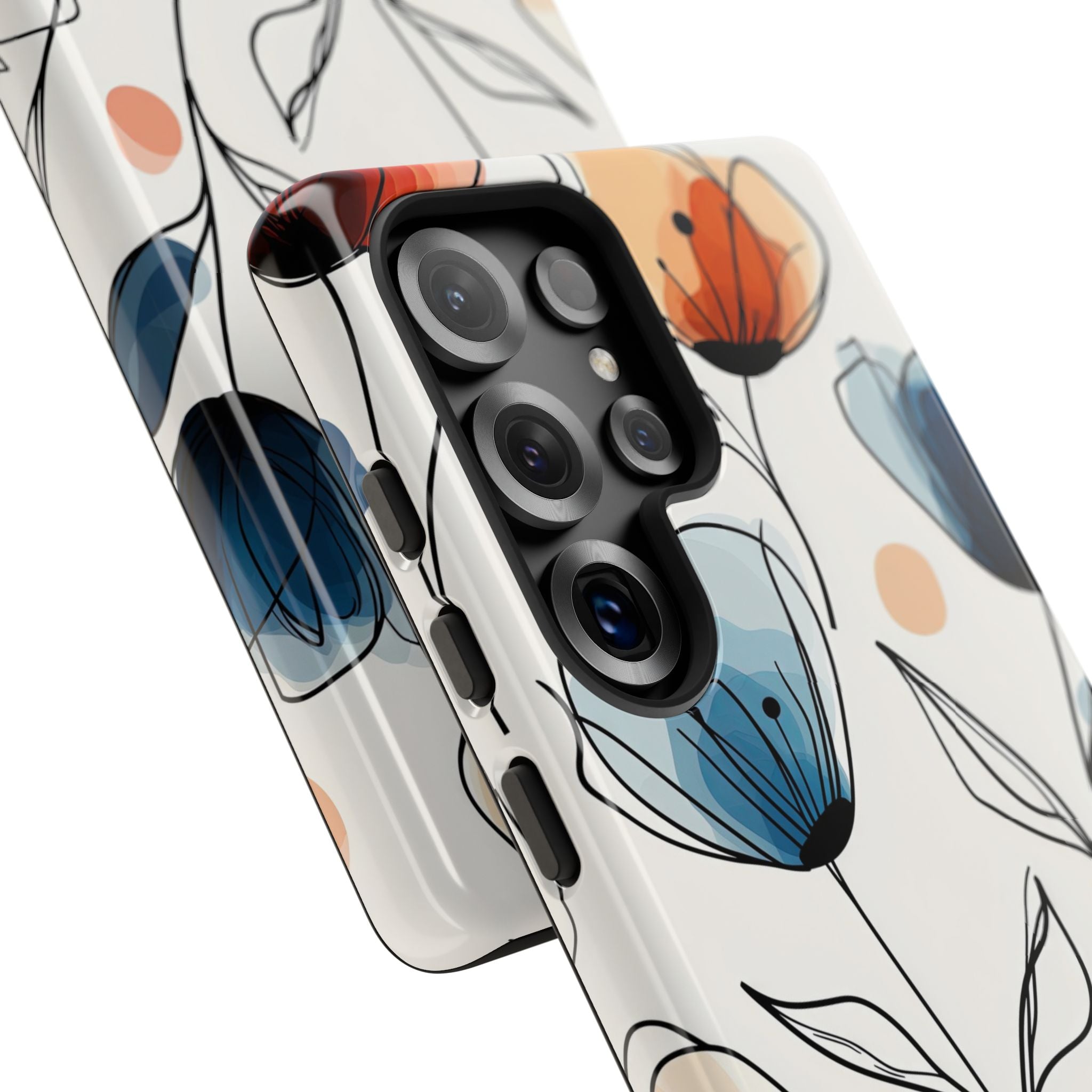 Ink Watercolor Tulips · Tough