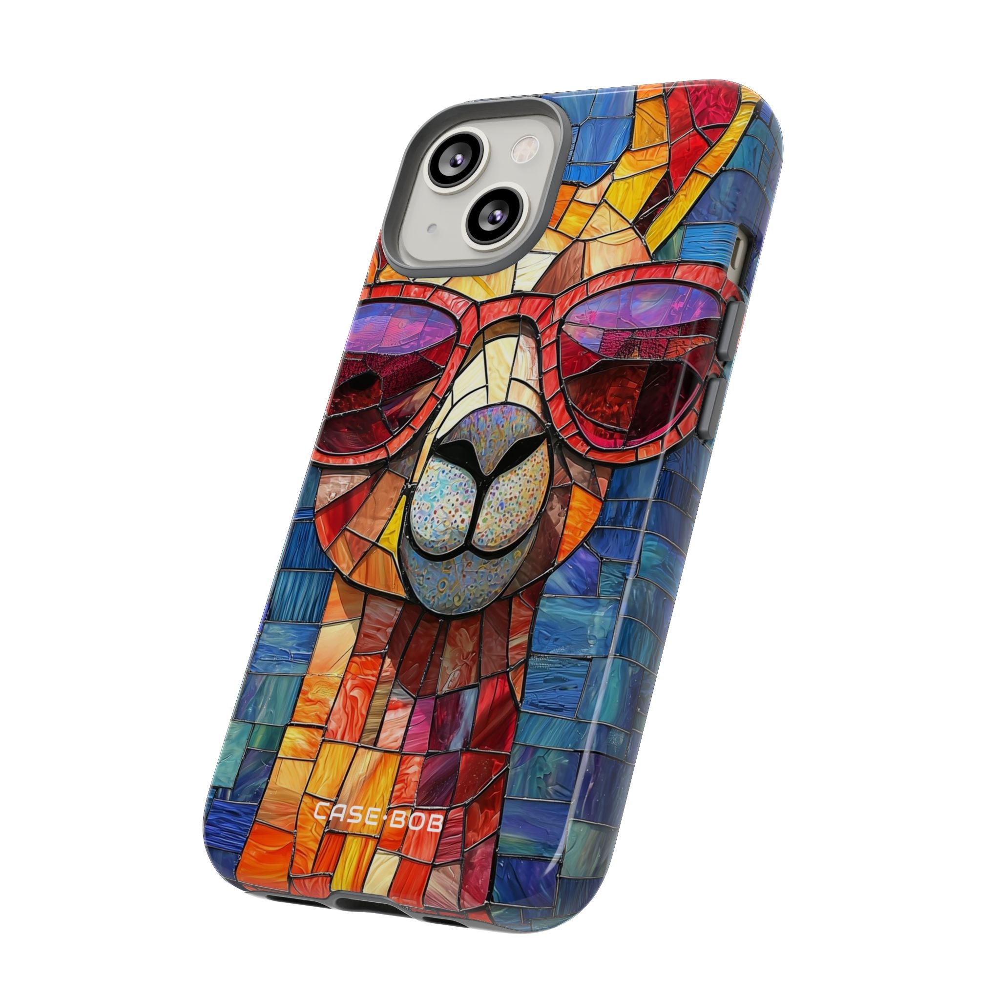 Llama Glow iPhone 14 Case - Tough