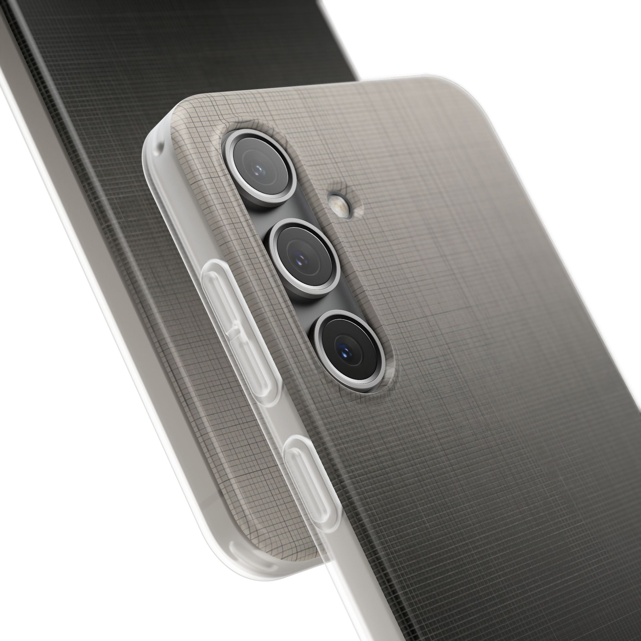 Grey Lite Phone Case for Samsung - Faded Sand Mesh