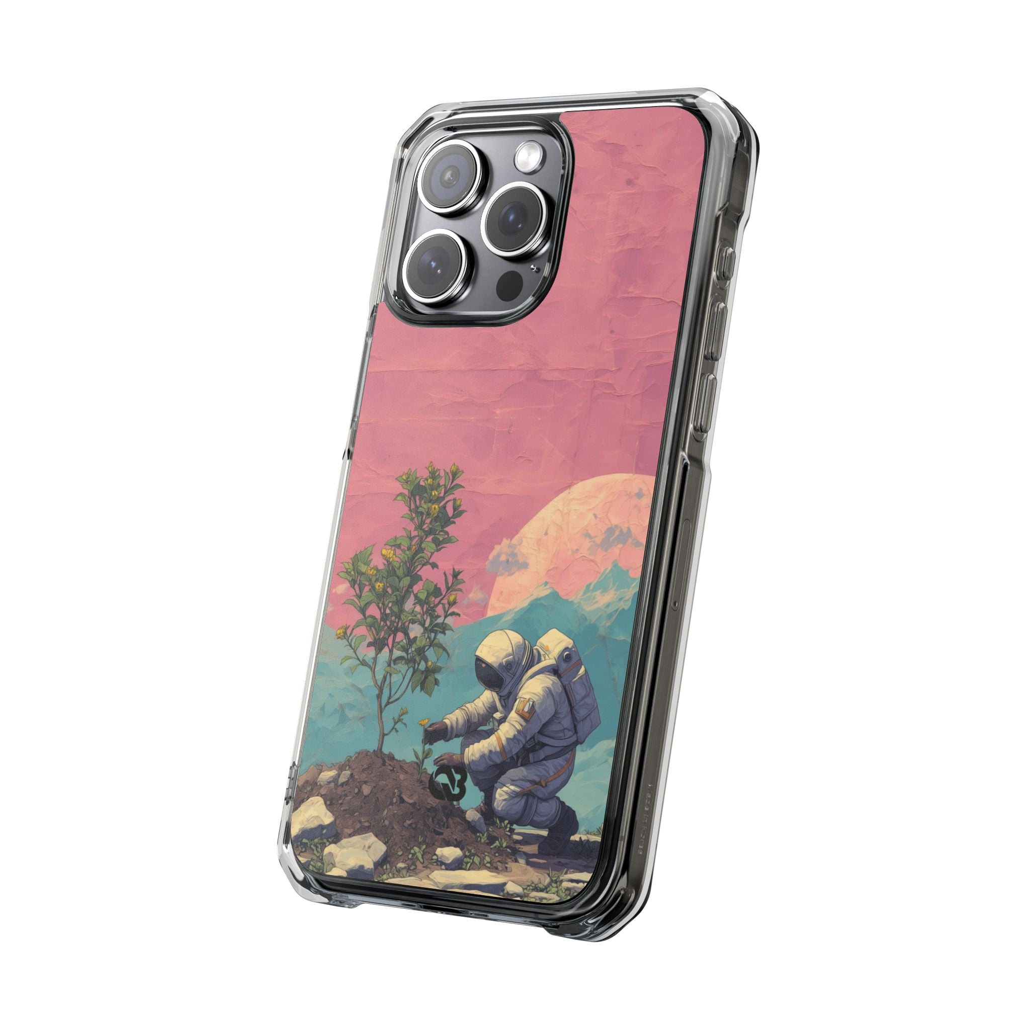 Lunar Pastel Bloom · Coque de téléphone Impact pour iPhone · Magsafe