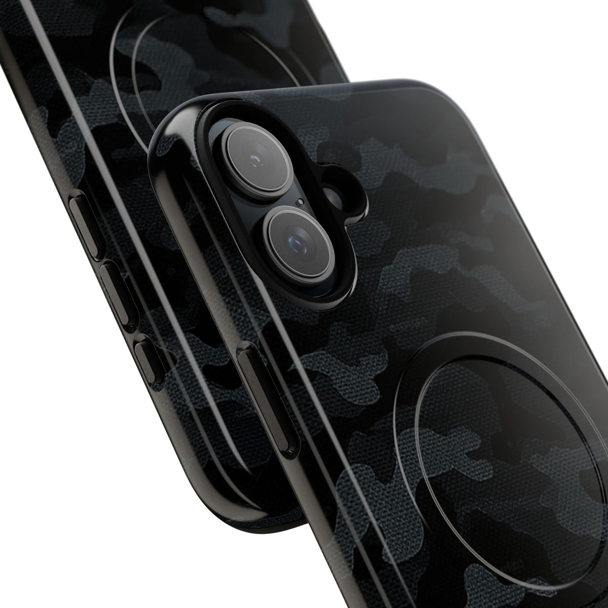 Blackout Urban Camo · Tough 2.0 Magnetic Phone Case for iPhone · Black