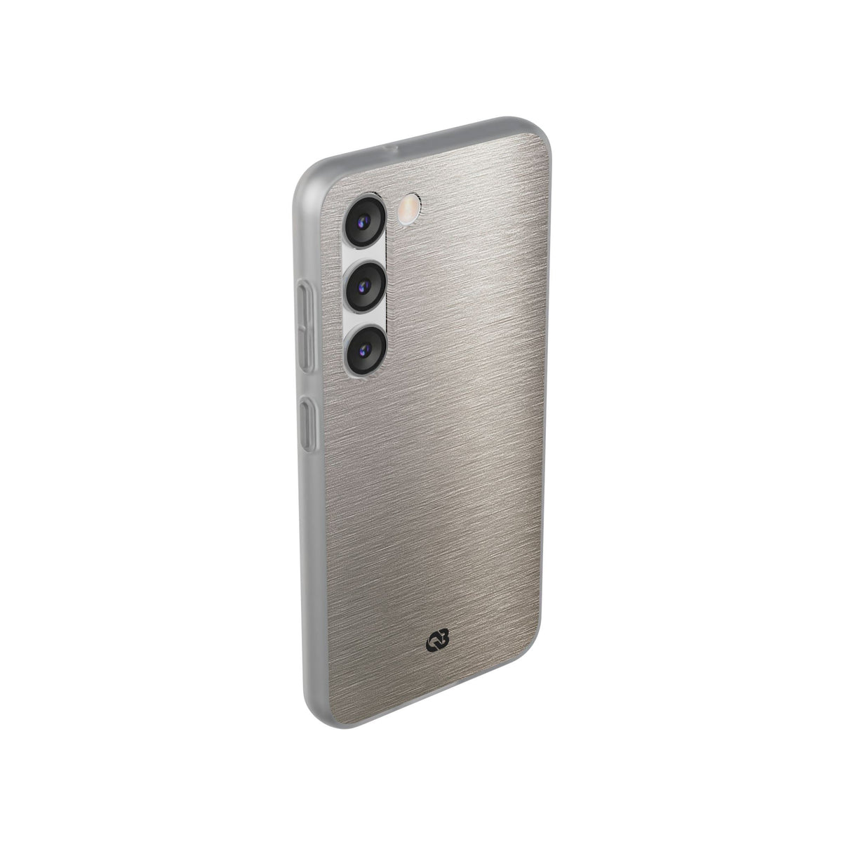 Grey Lite Phone Case for Samsung - Brushed Nickel Linen