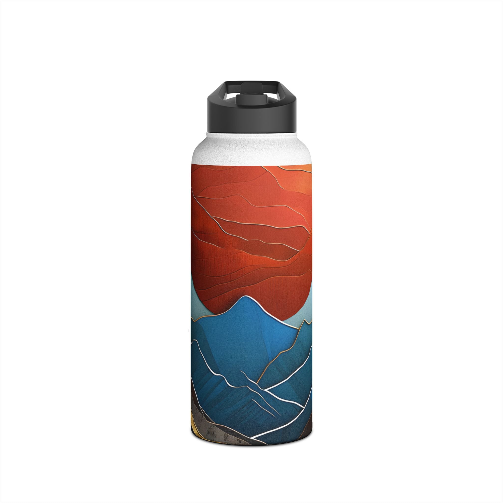 Solar Flame - Stainless Steel Water Bottle