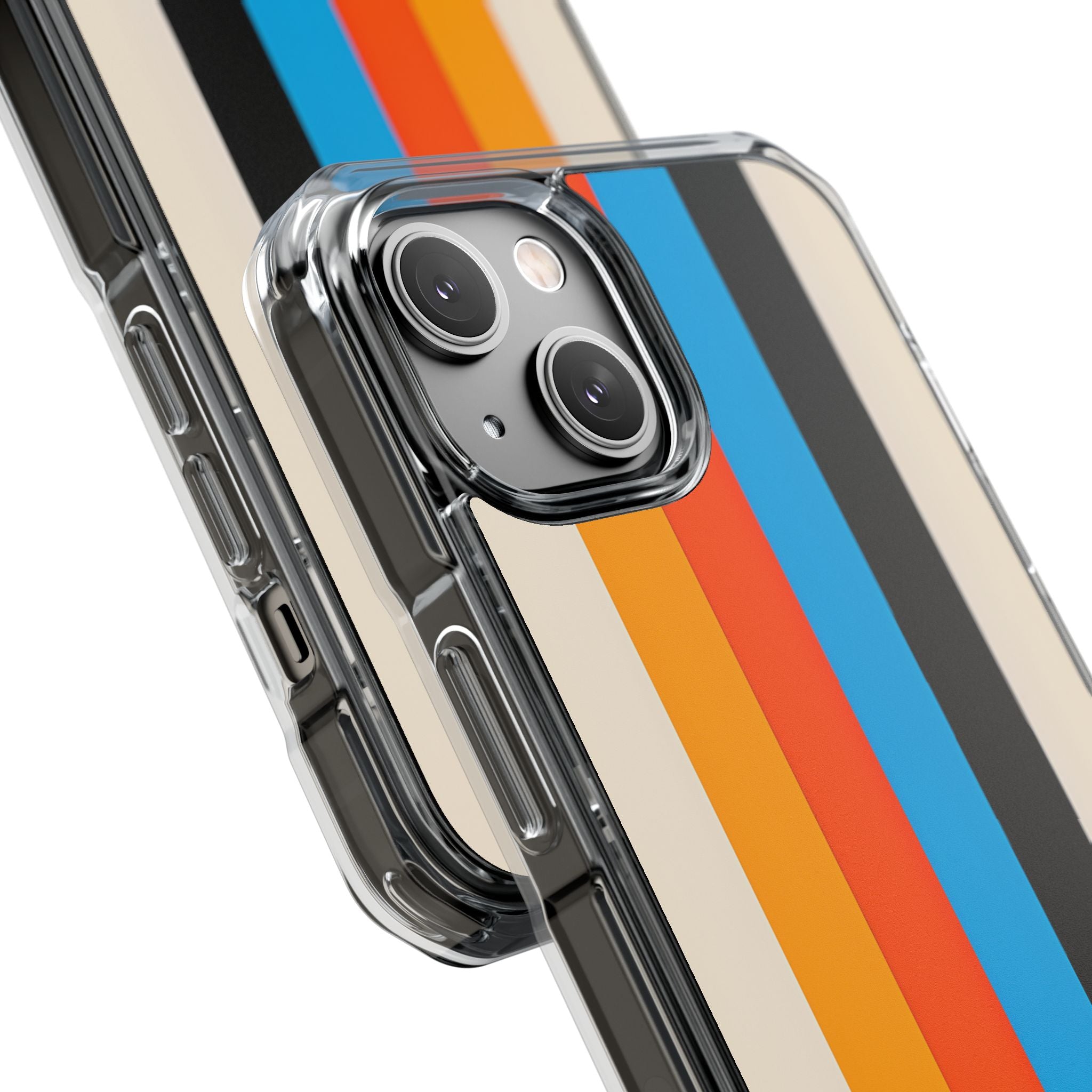 Retro Racing Stripes · Impact Custodia per iPhone · Magsafe