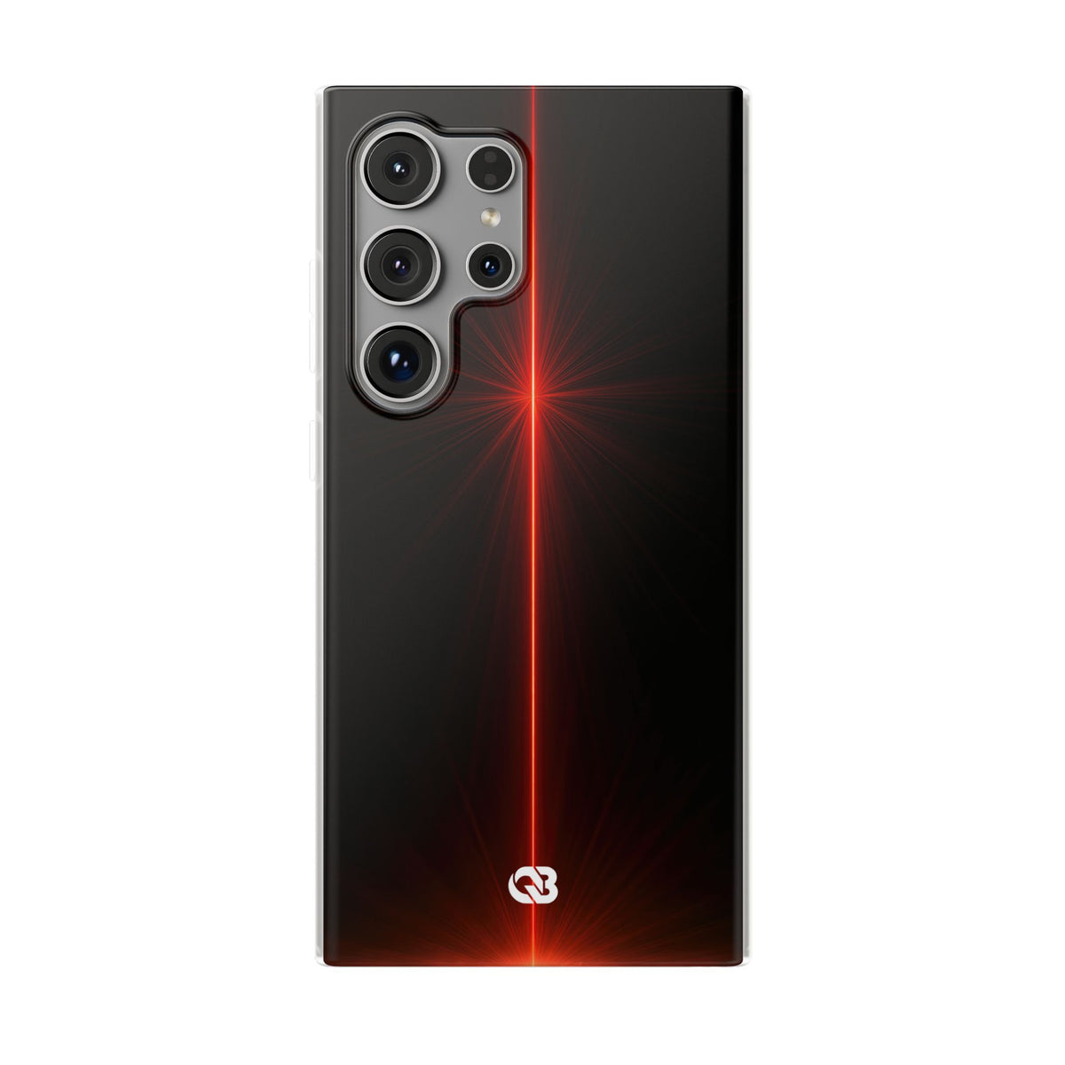 Red Lite Phone Case for Samsung - Crimson Flare Vector